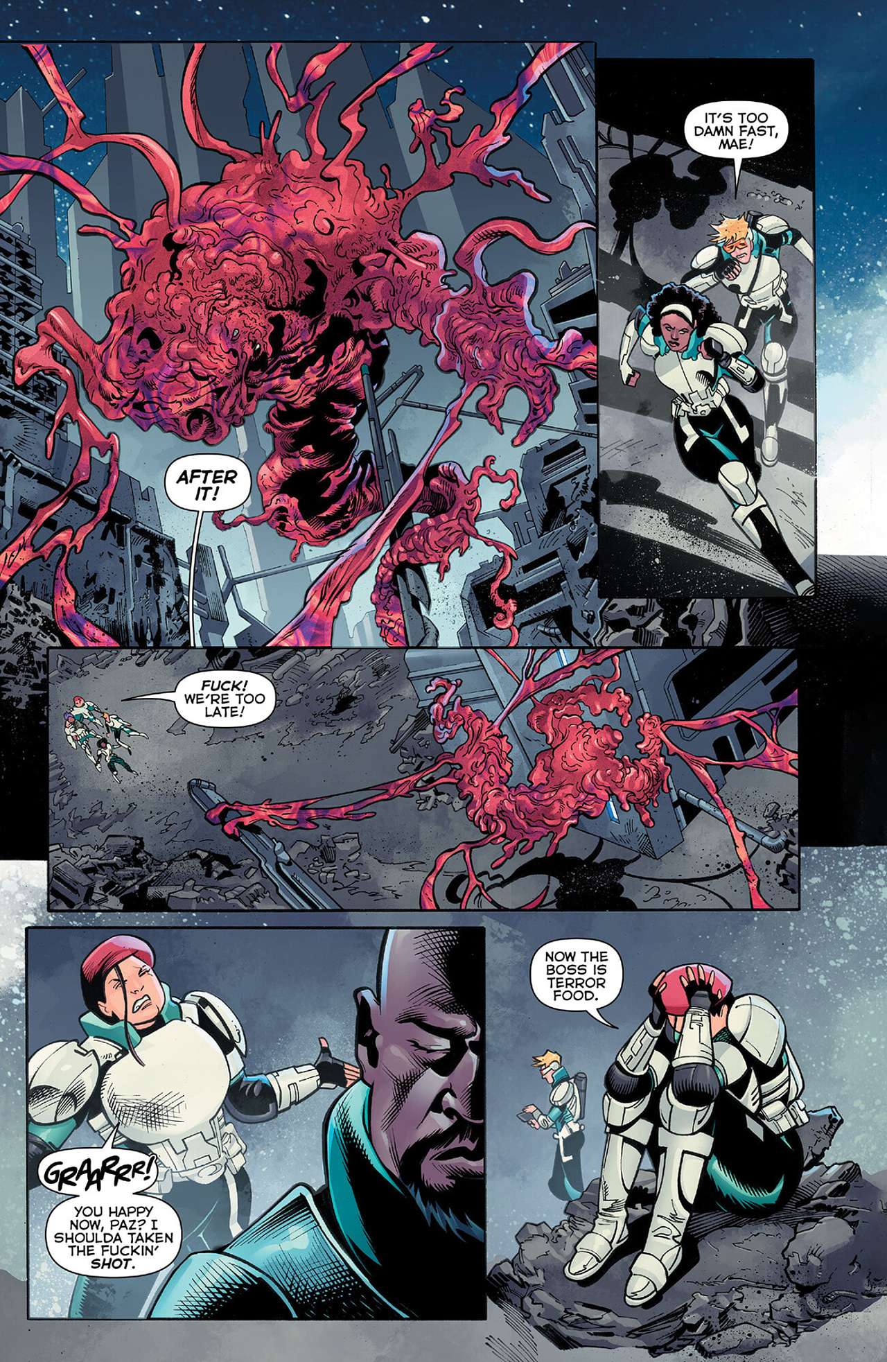 Read online Terrorwar comic -  Issue #5 - 7