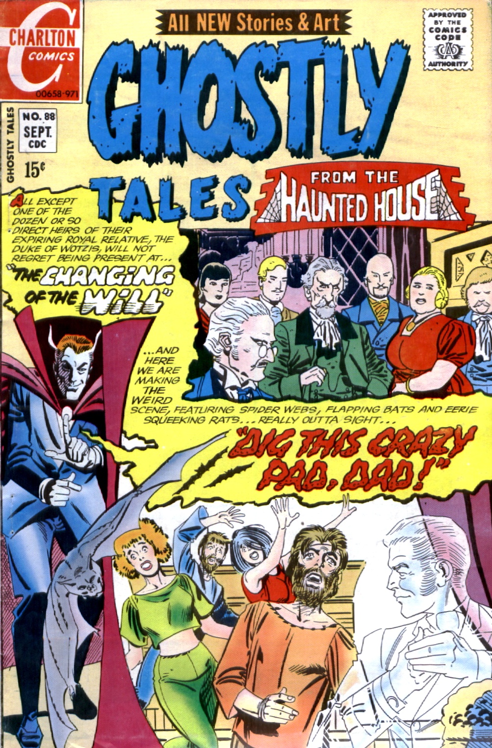Read online Ghostly Tales comic -  Issue #88 - 1