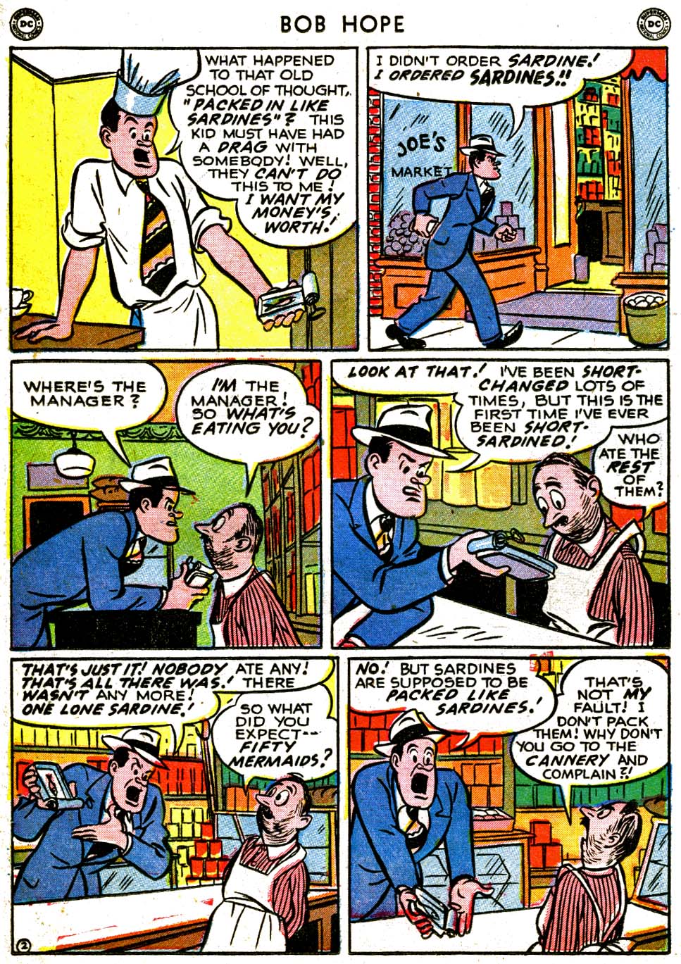 Read online The Adventures of Bob Hope comic -  Issue #2 - 18