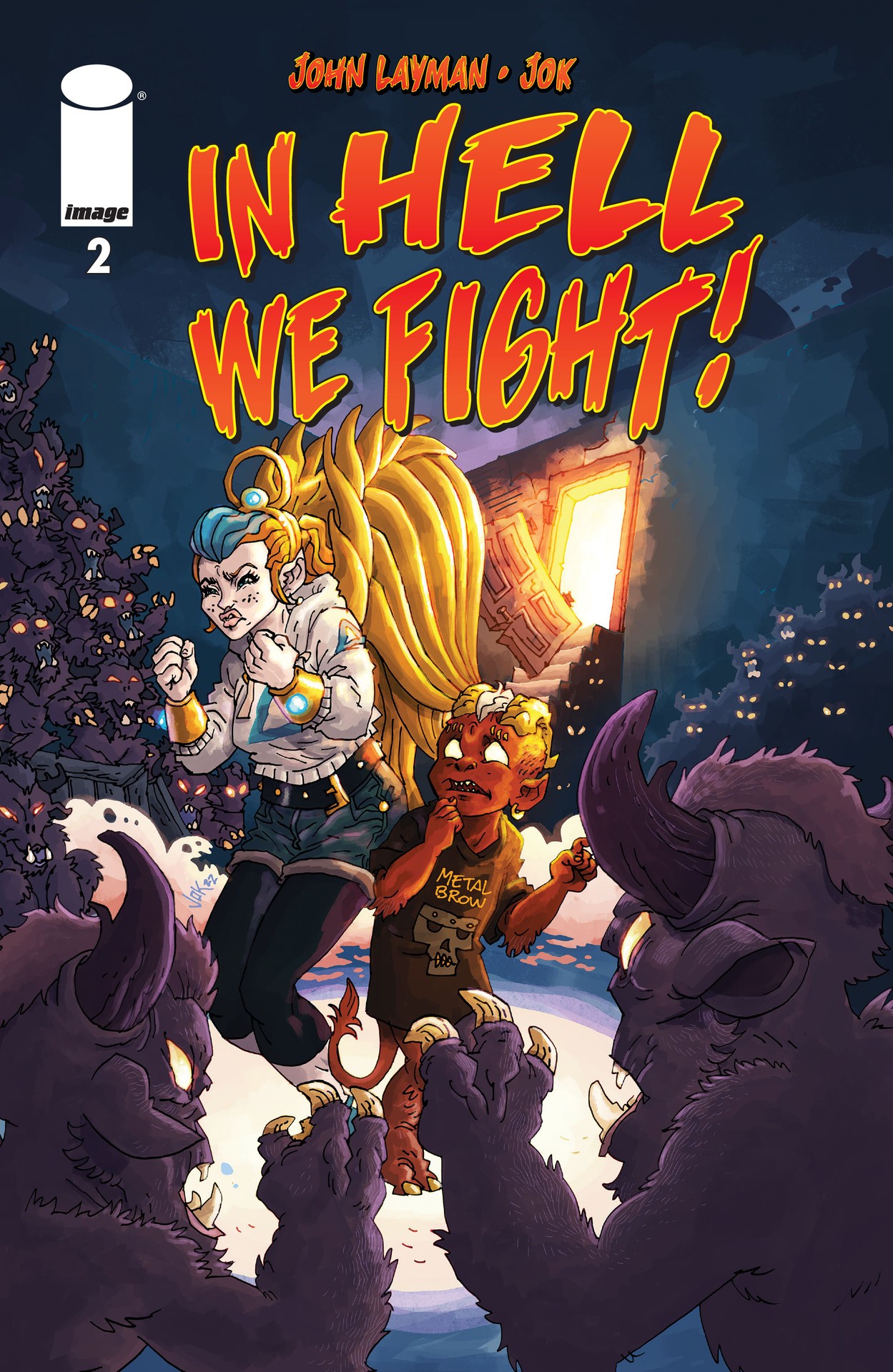 Read online In Hell We Fight! comic -  Issue #2 - 1