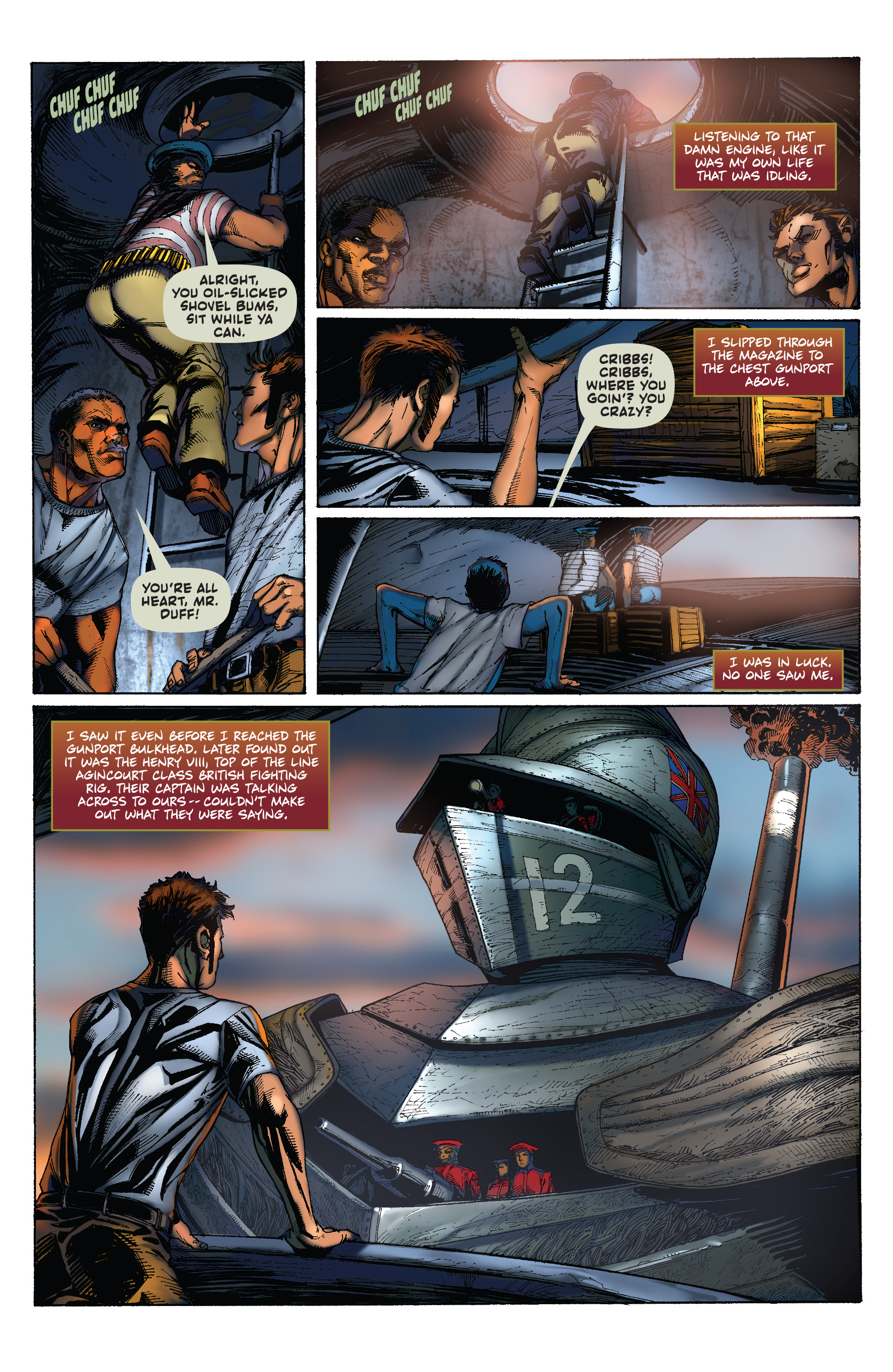 Read online Larry Blamire’s Steam Wars comic -  Issue #1 - 10