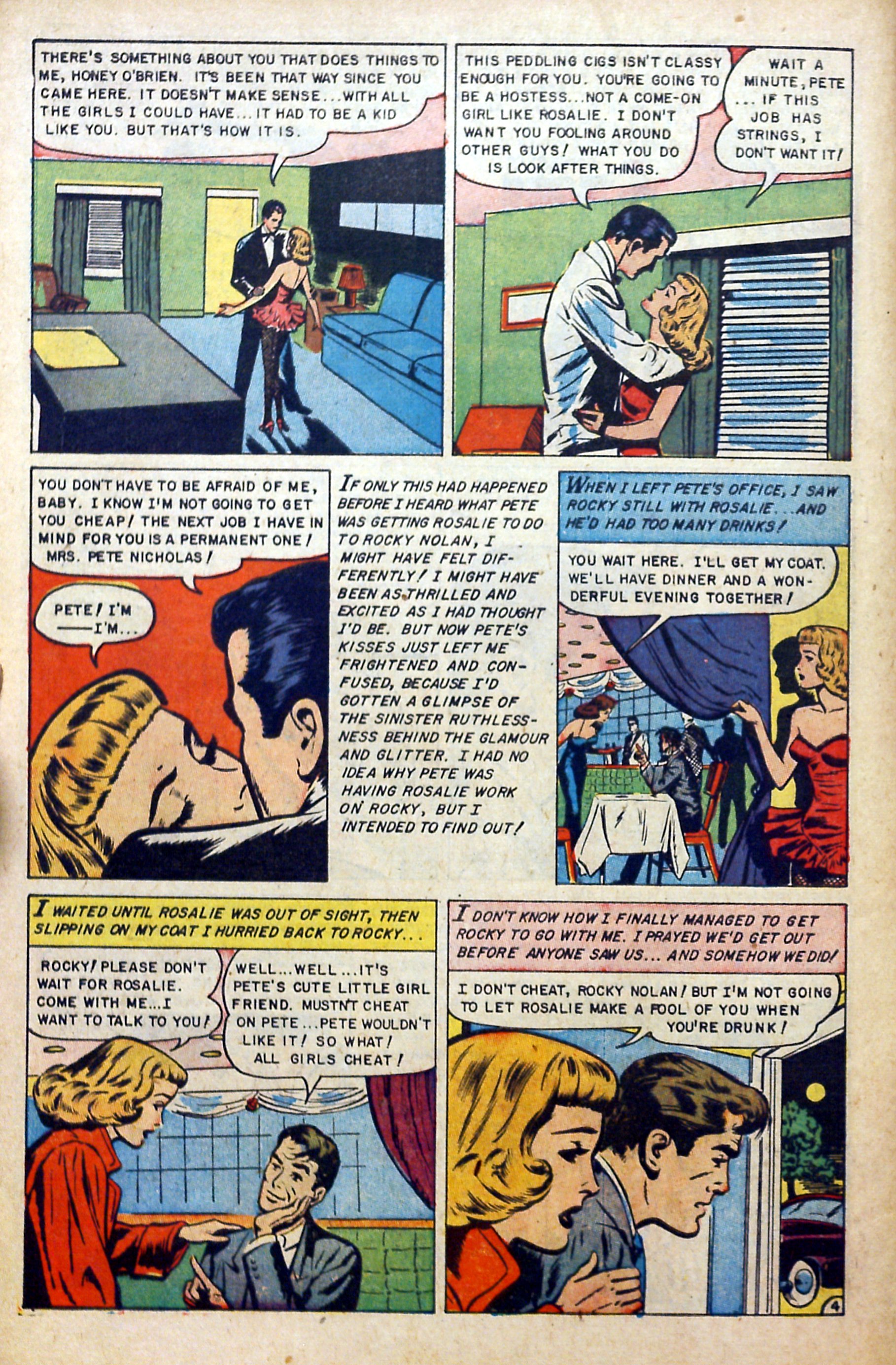 Read online Glamorous Romances comic -  Issue #73 - 6