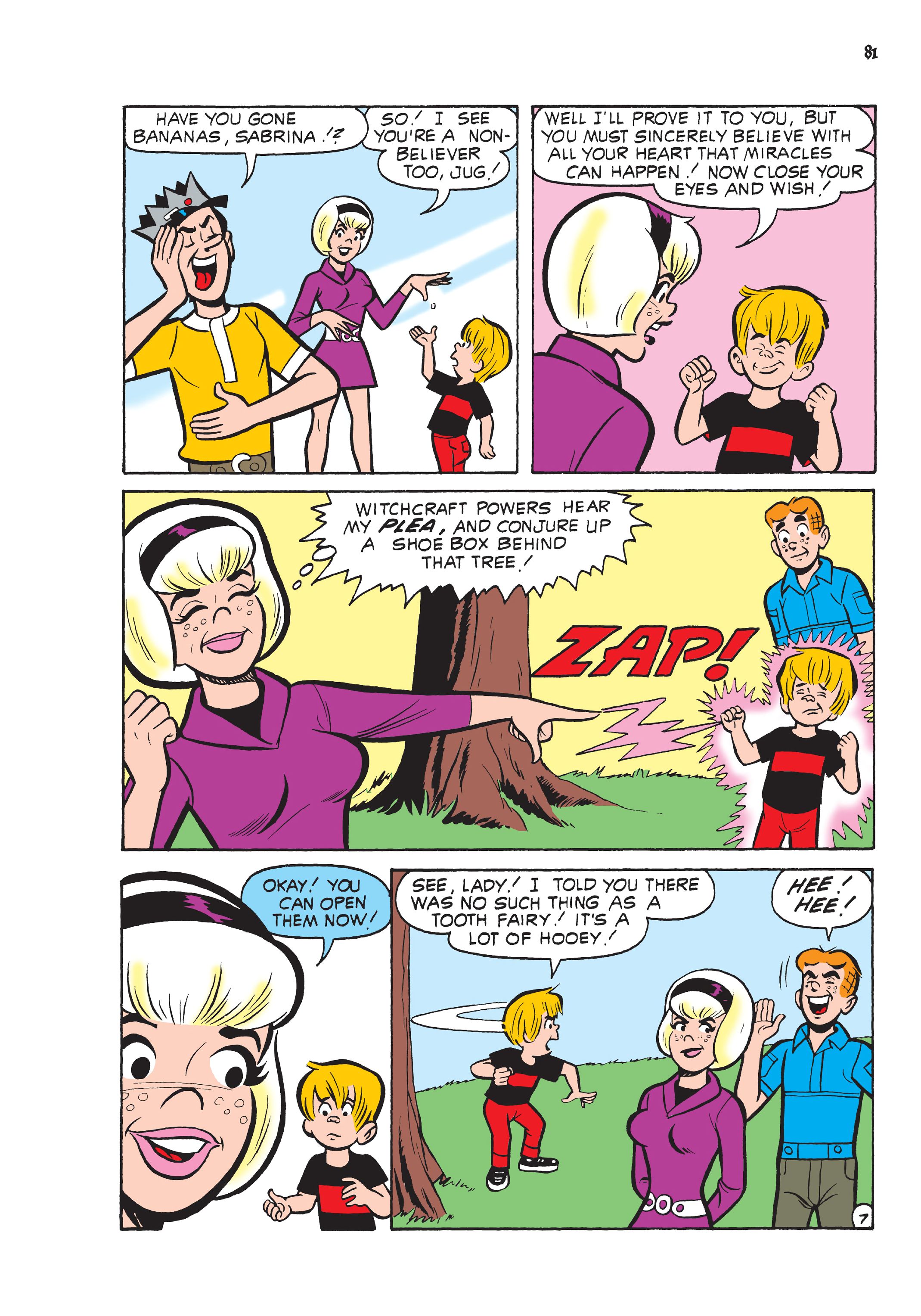 Read online Sabrina the Teen-Age Witch: 60 Magical Stories comic -  Issue # TPB (Part 1) - 83