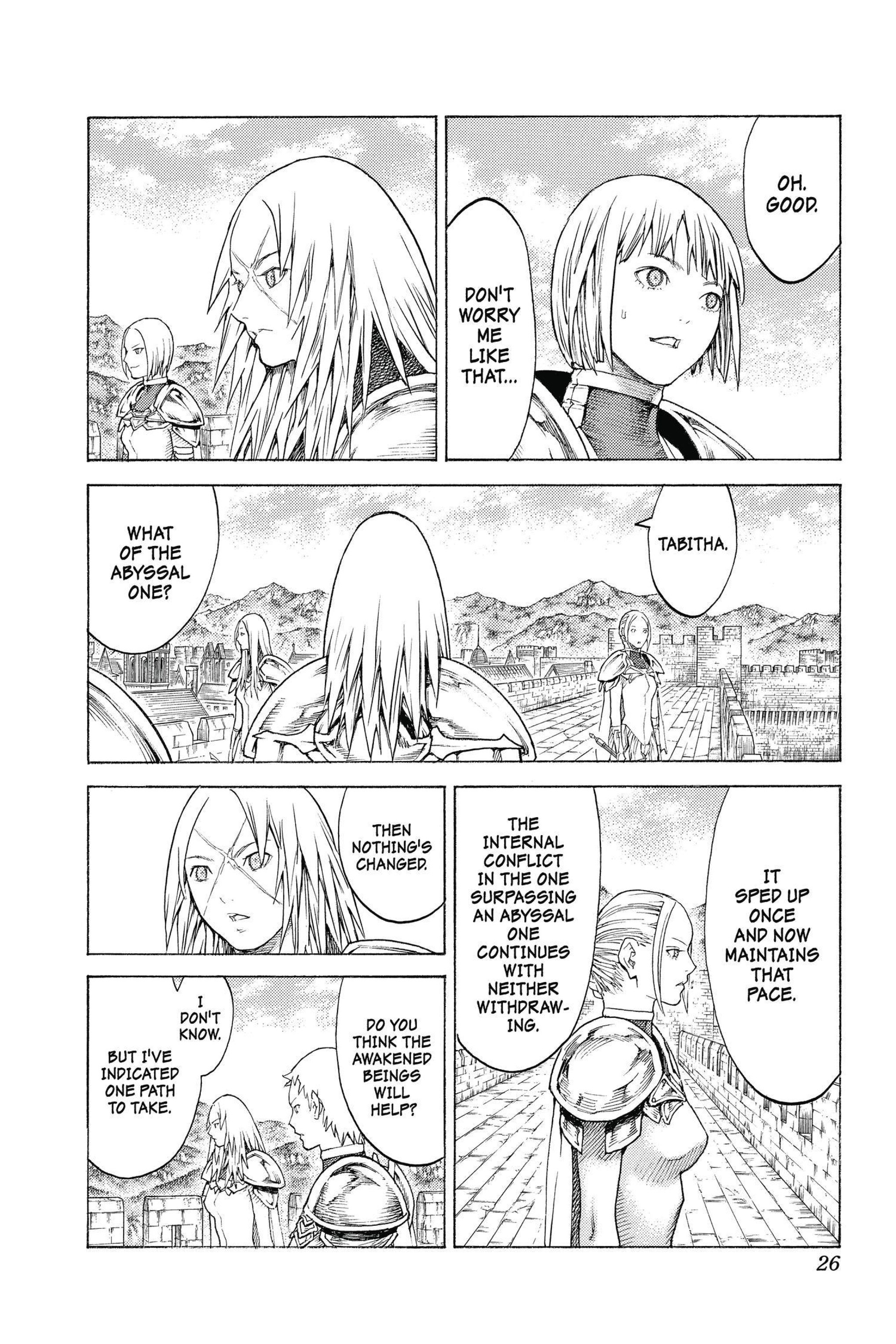 Read online Claymore comic -  Issue #24 - 26