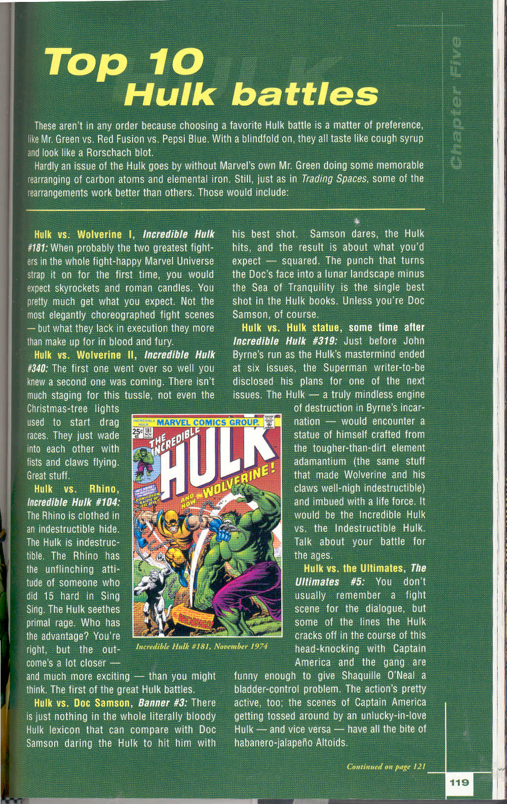 Read online Marvel Encyclopedia comic -  Issue # TPB 3 - 113