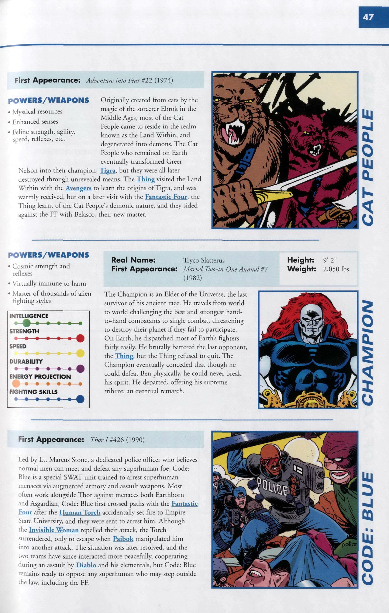 Read online Marvel Encyclopedia comic -  Issue # TPB 6 - 50