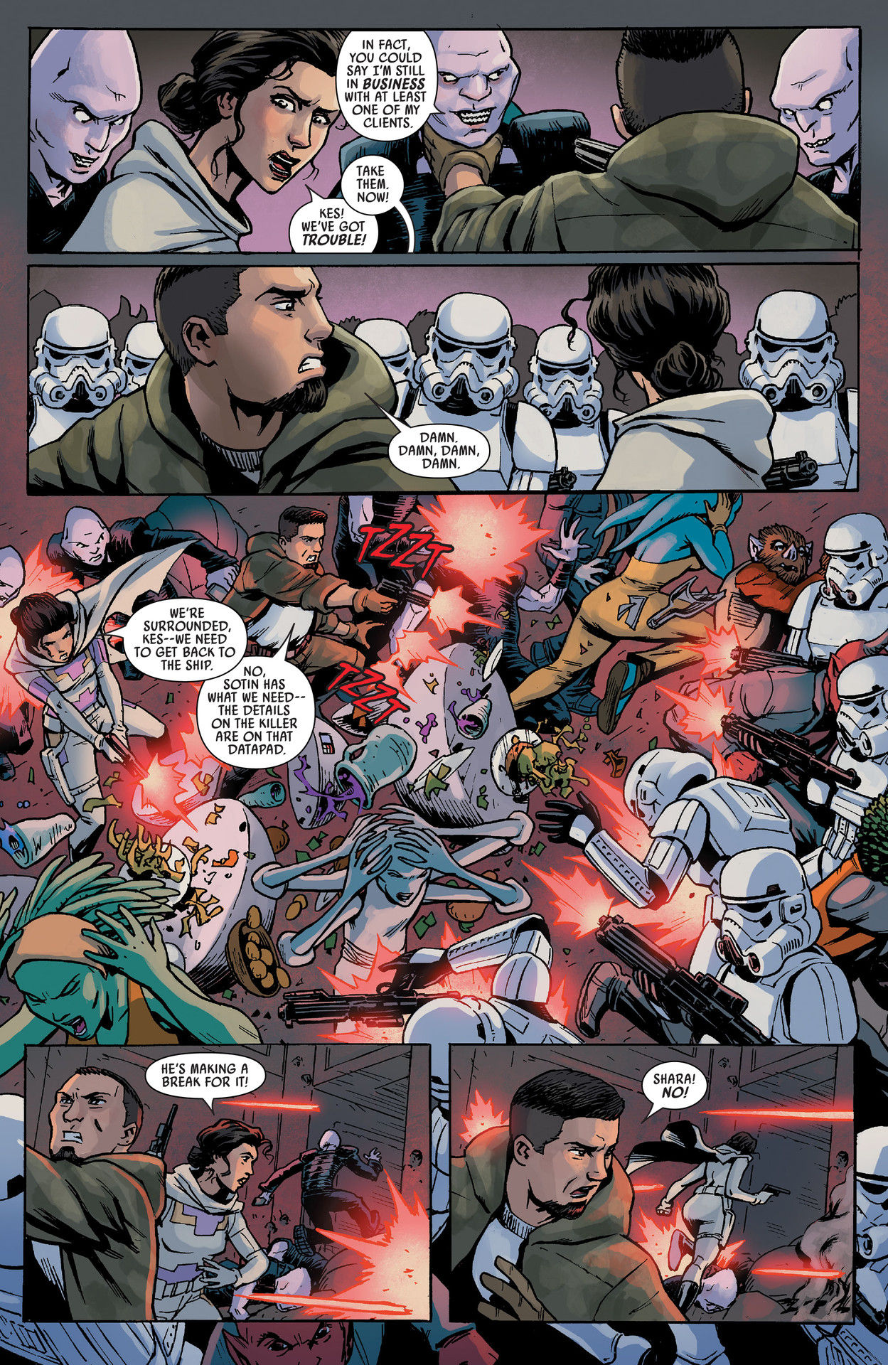 Read online Star Wars: Return Of The Jedi - The Rebellion comic -  Issue # Full - 18