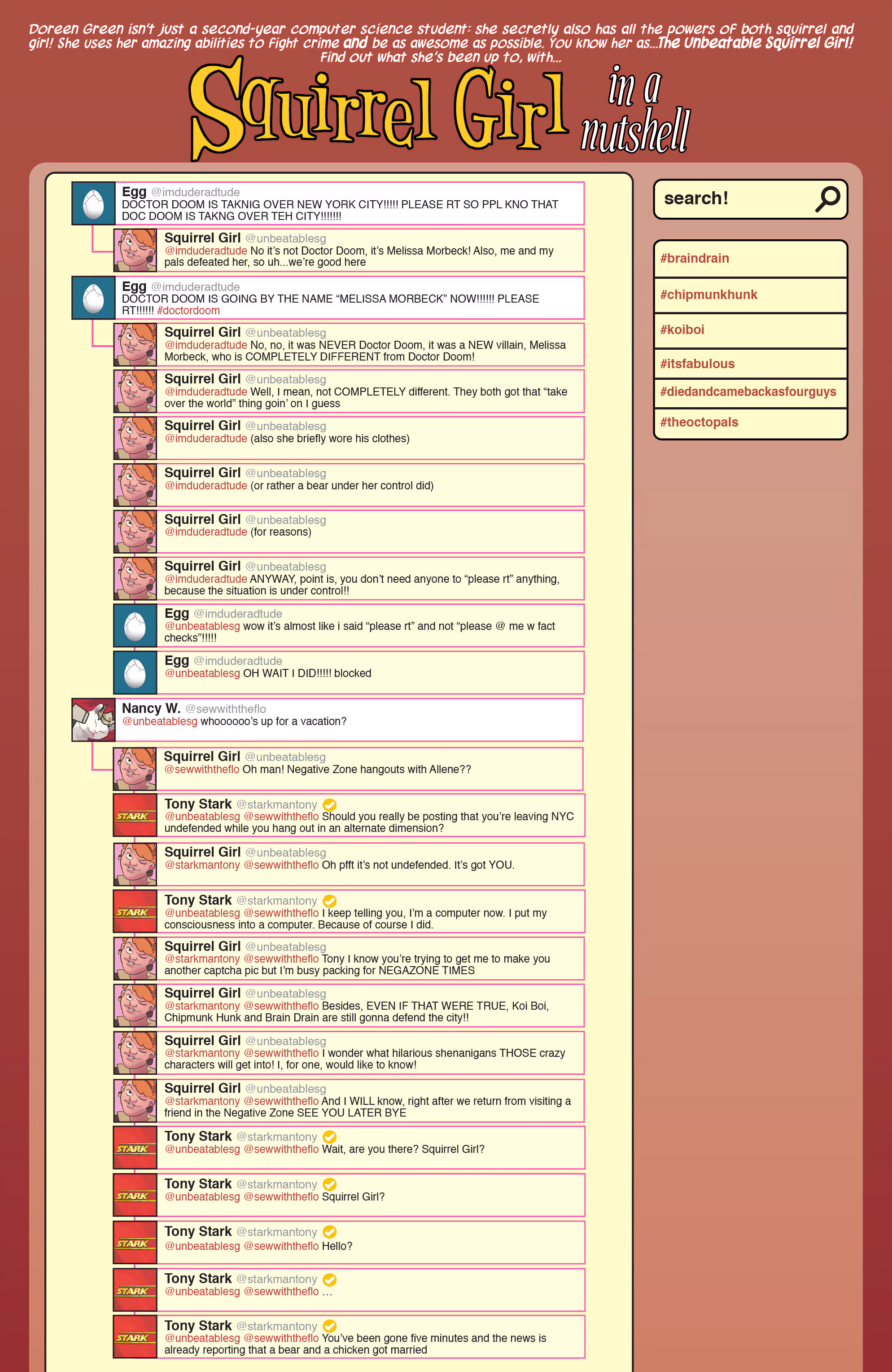 Read online The Unbeatable Squirrel Girl Omnibus comic -  Issue # TPB (Part 9) - 31