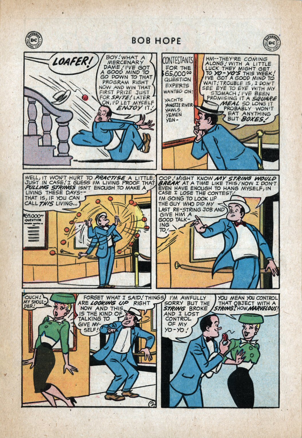 Read online The Adventures of Bob Hope comic -  Issue #43 - 4