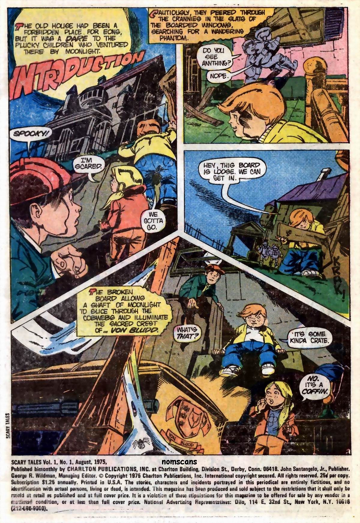 Read online Scary Tales comic -  Issue #1 - 2