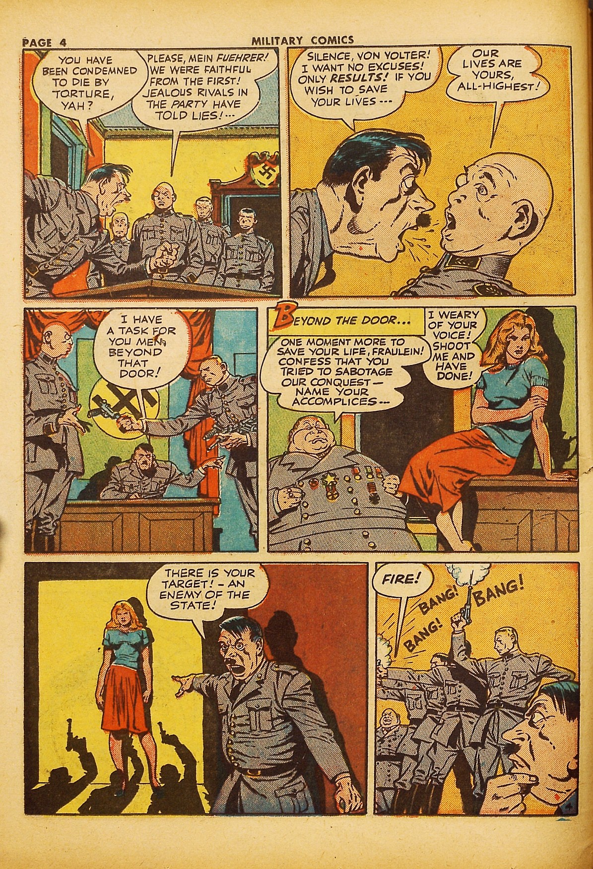Read online Military Comics comic -  Issue #21 - 6