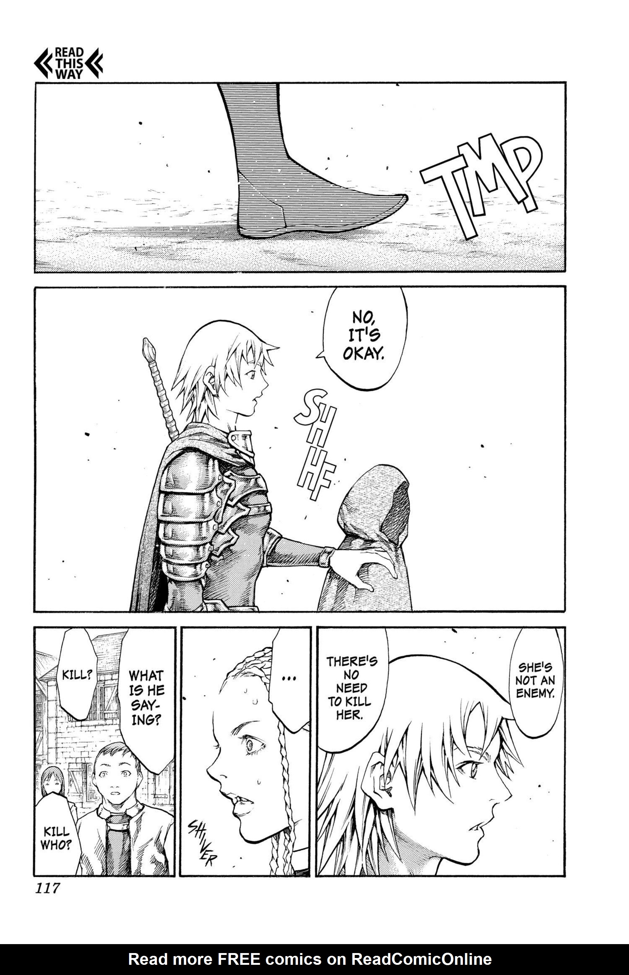 Read online Claymore comic -  Issue #15 - 103