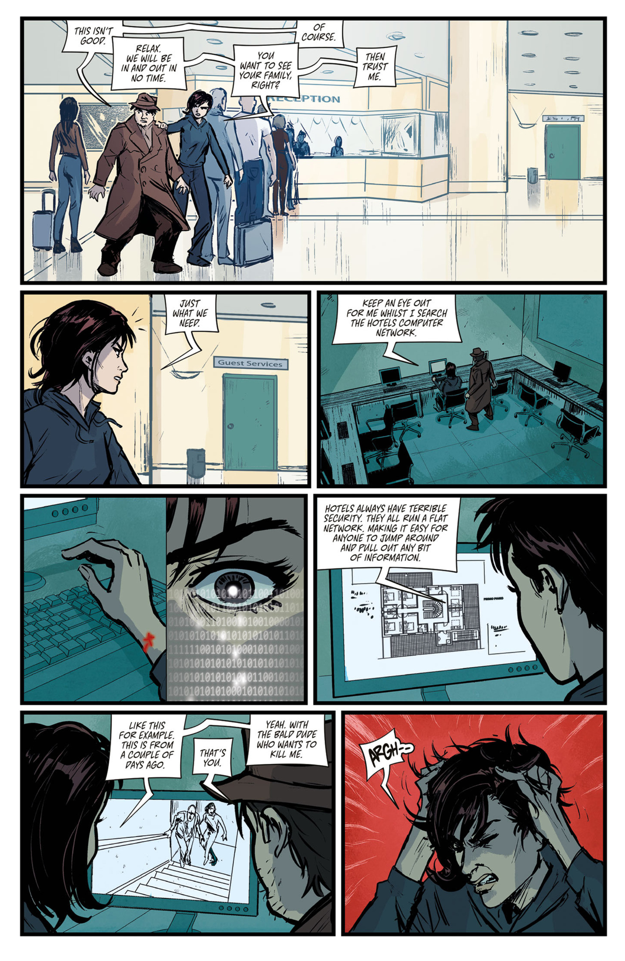 Read online Zero Day Threat comic -  Issue #5 - 5
