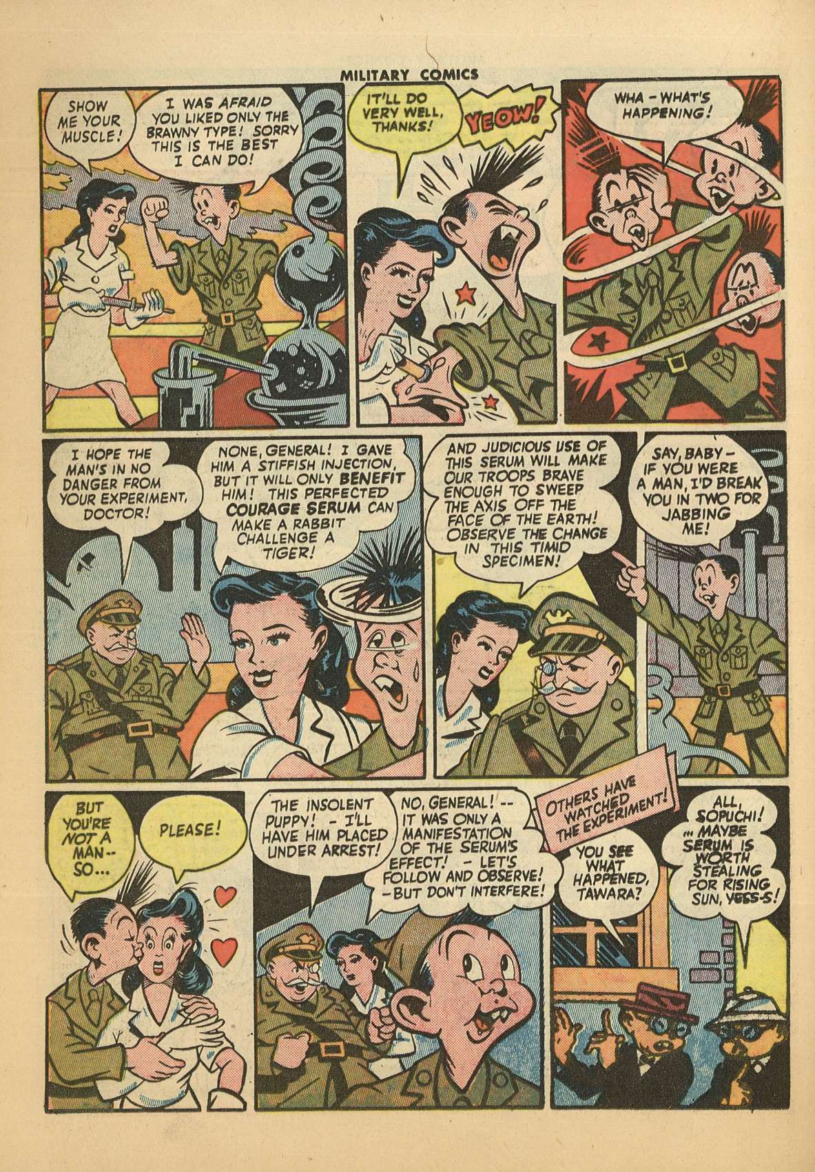 Read online Military Comics comic -  Issue #28 - 32