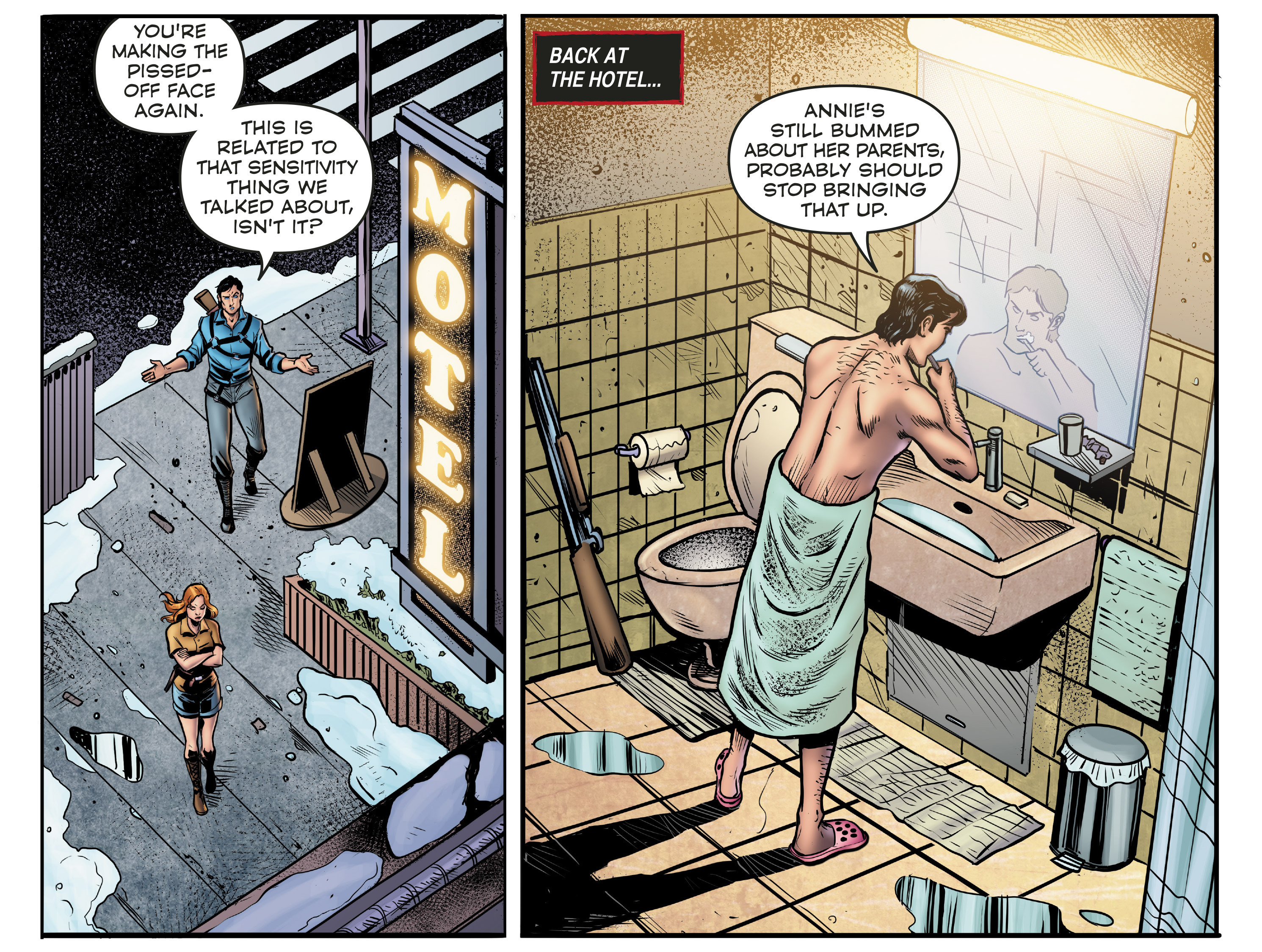 Read online Evil Dead 2: A Merry Deadite X-Mas comic -  Issue #1 - 5