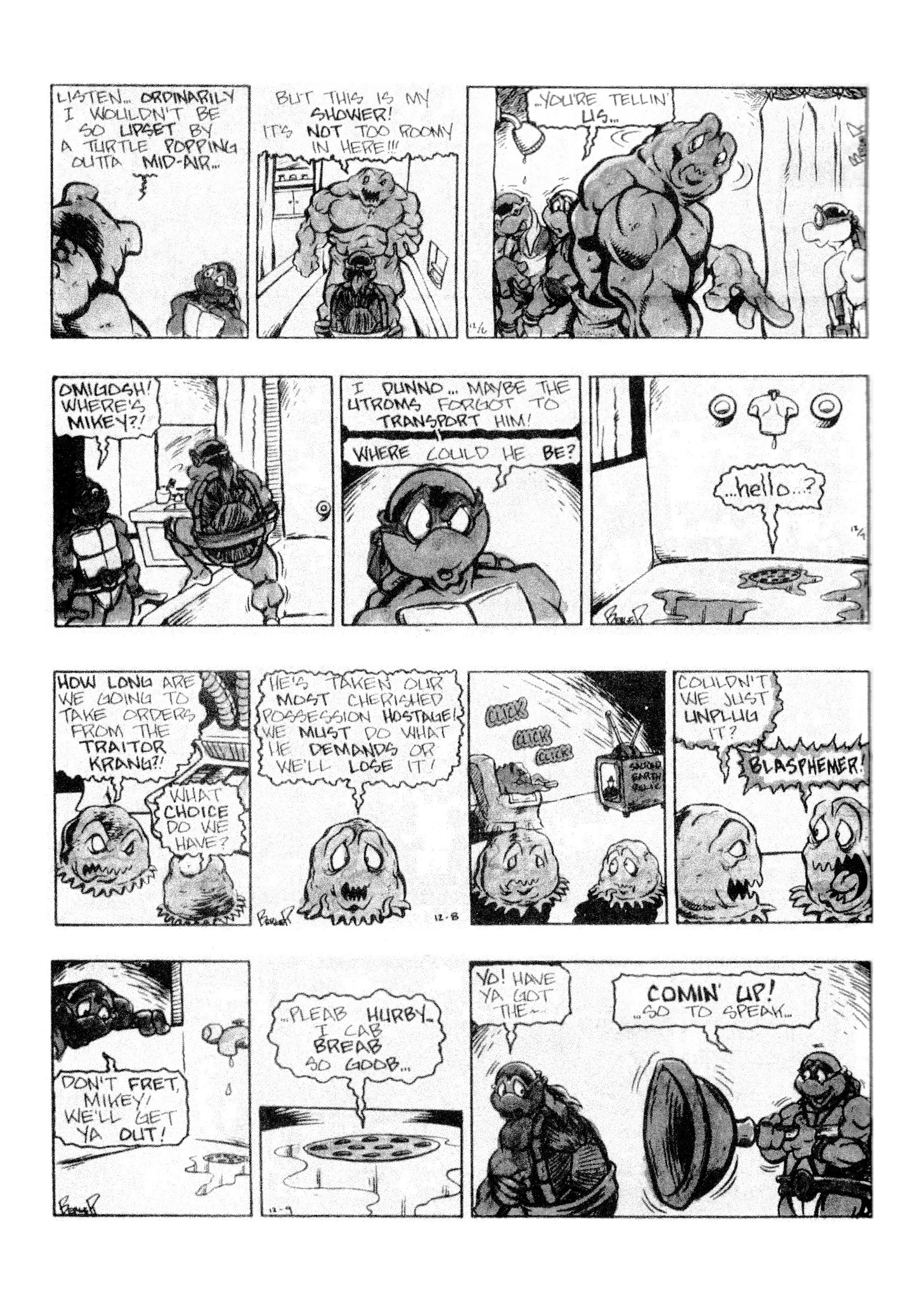 Read online Teenage Mutant Ninja Turtles: Complete Newspaper Daily Comic Strip Collection comic -  Issue # TPB 3 (Part 1) - 64