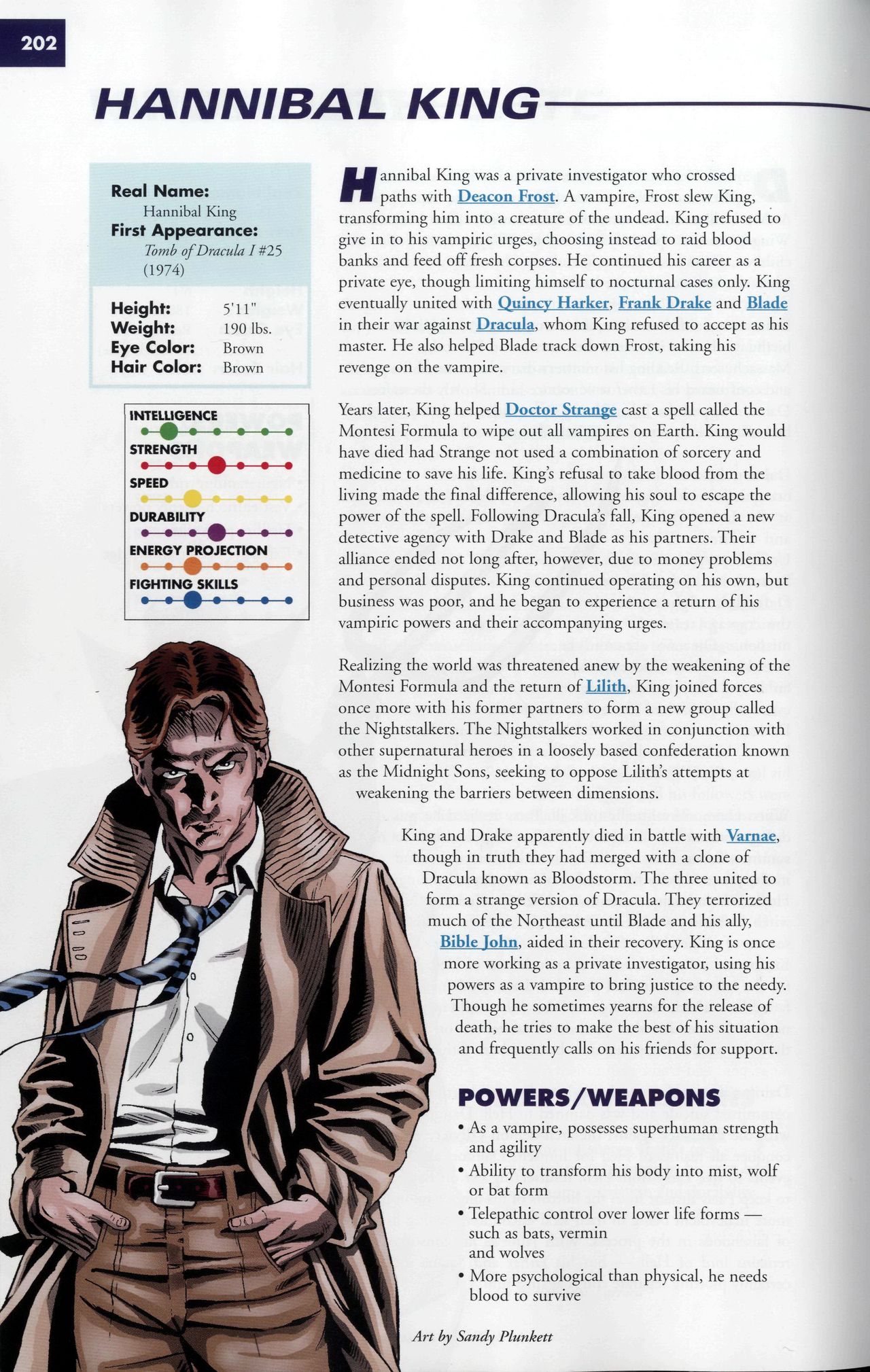 Read online Marvel Encyclopedia comic -  Issue # TPB 5 - 205