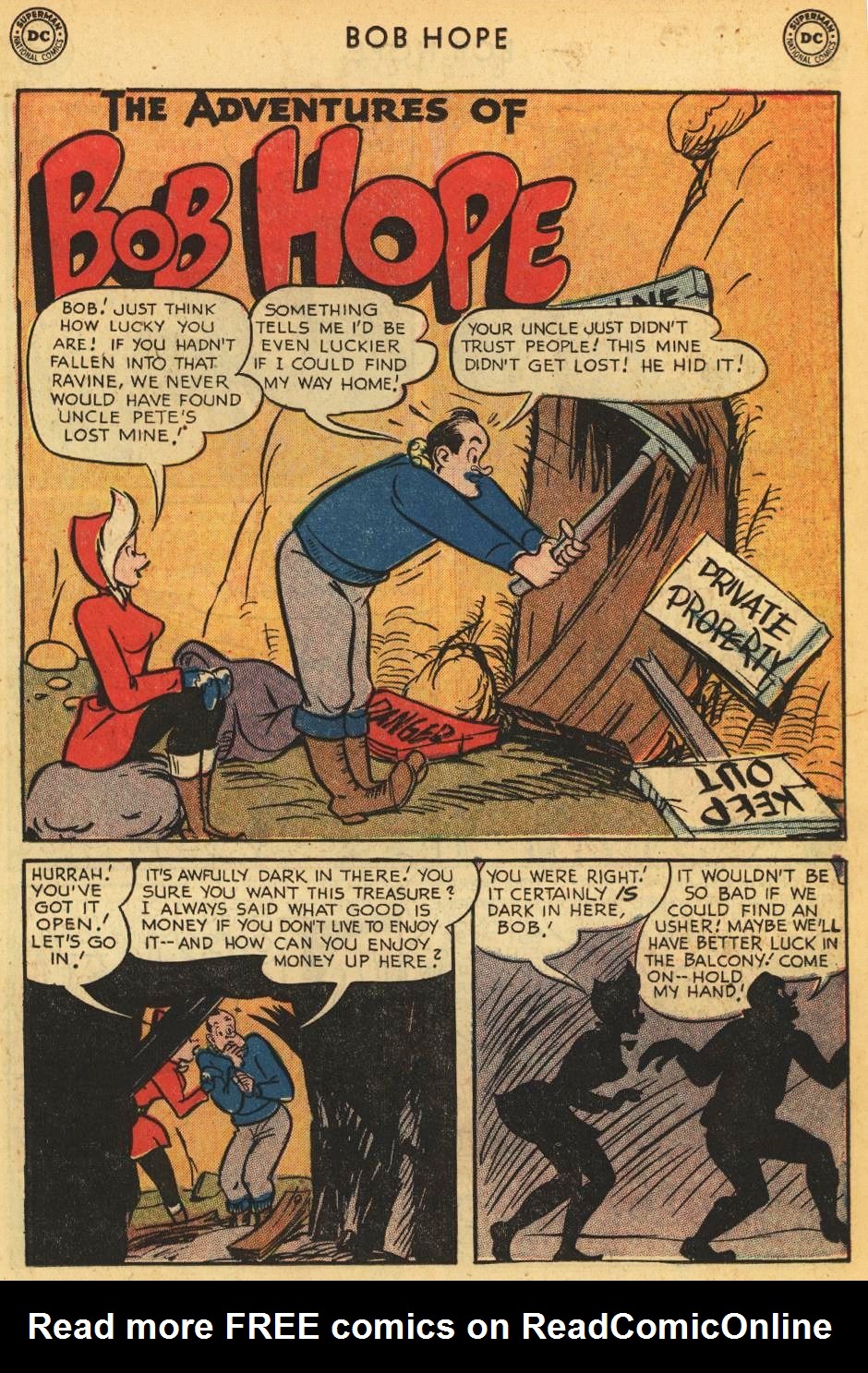 Read online The Adventures of Bob Hope comic -  Issue #17 - 25