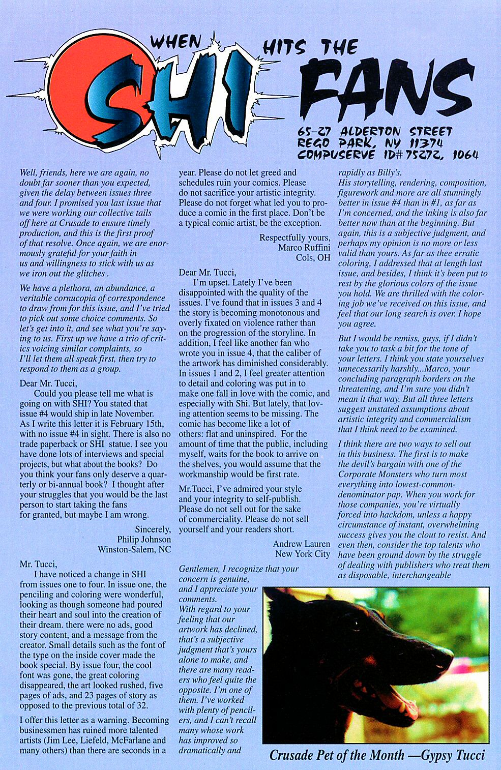 Read online Shi: The Way of the Warrior comic -  Issue #5 - 25