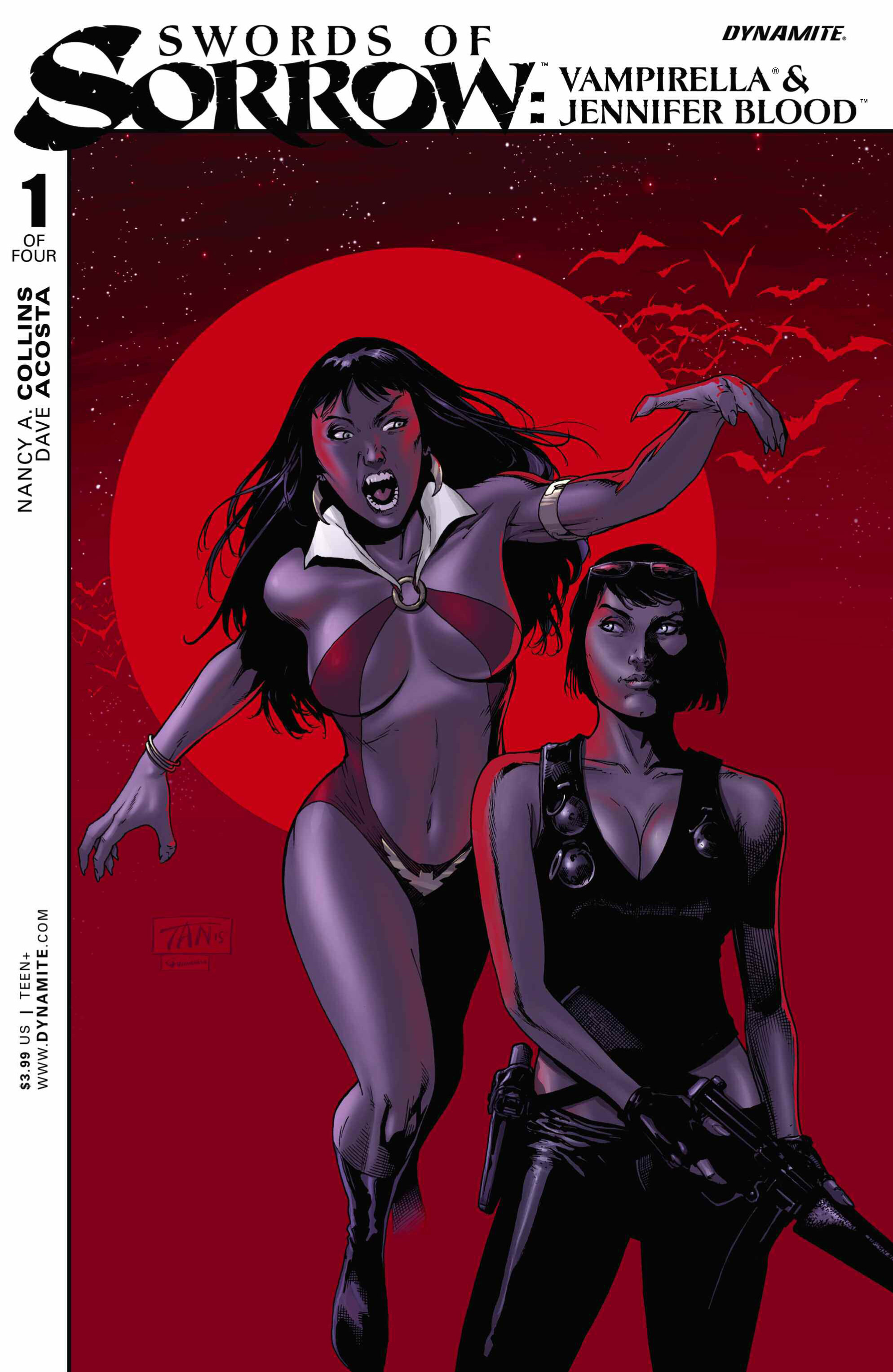 Read online Swords of Sorrow: Vampirella & Jennifer Blood comic -  Issue #1 - 1