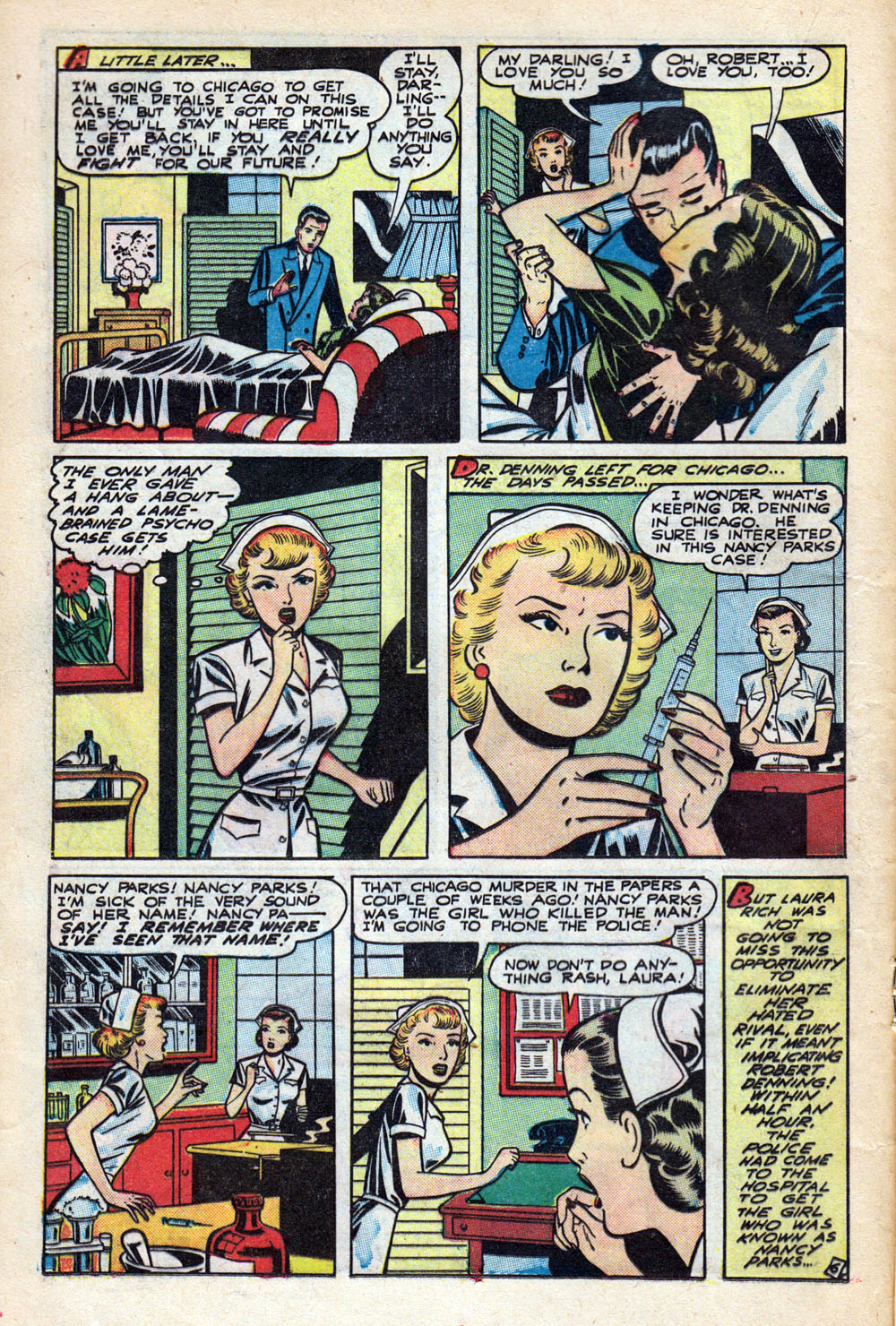 Read online Glamorous Romances comic -  Issue #42 - 16