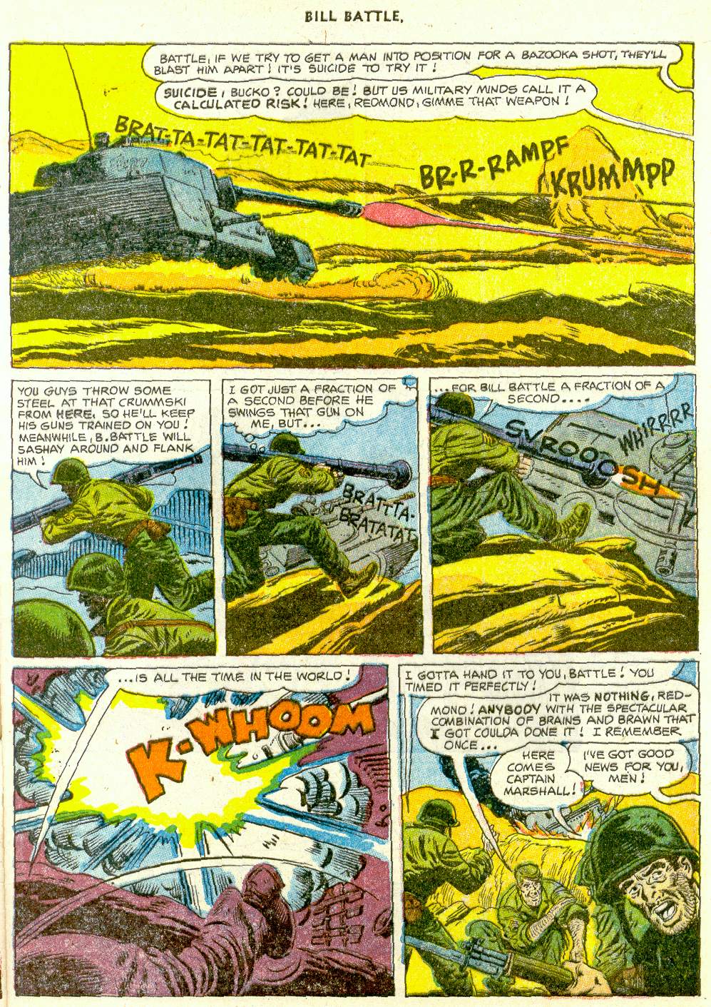 Read online Bill Battle: The One Man Army comic -  Issue #3 - 4