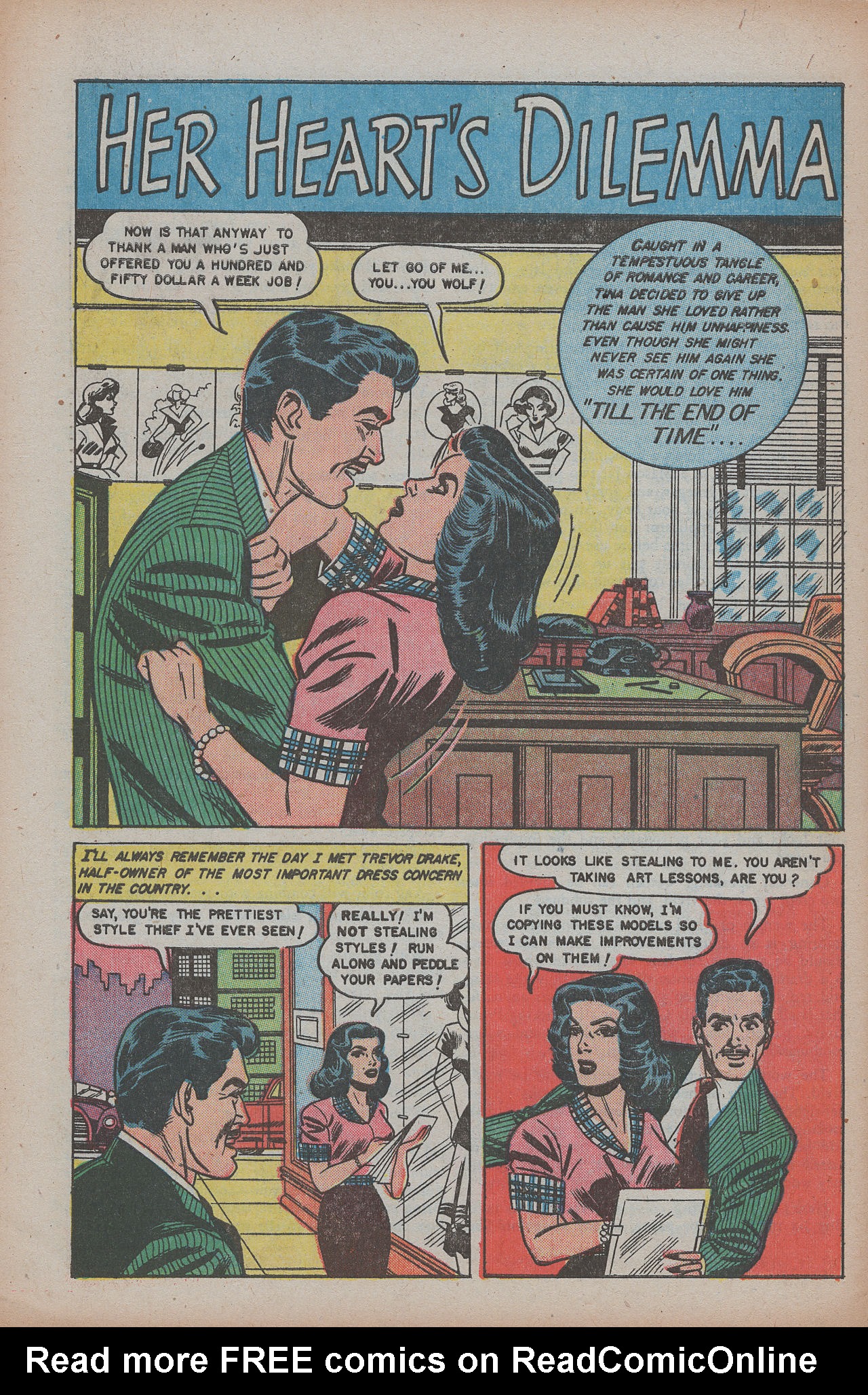 Read online Glamorous Romances comic -  Issue #55 - 28
