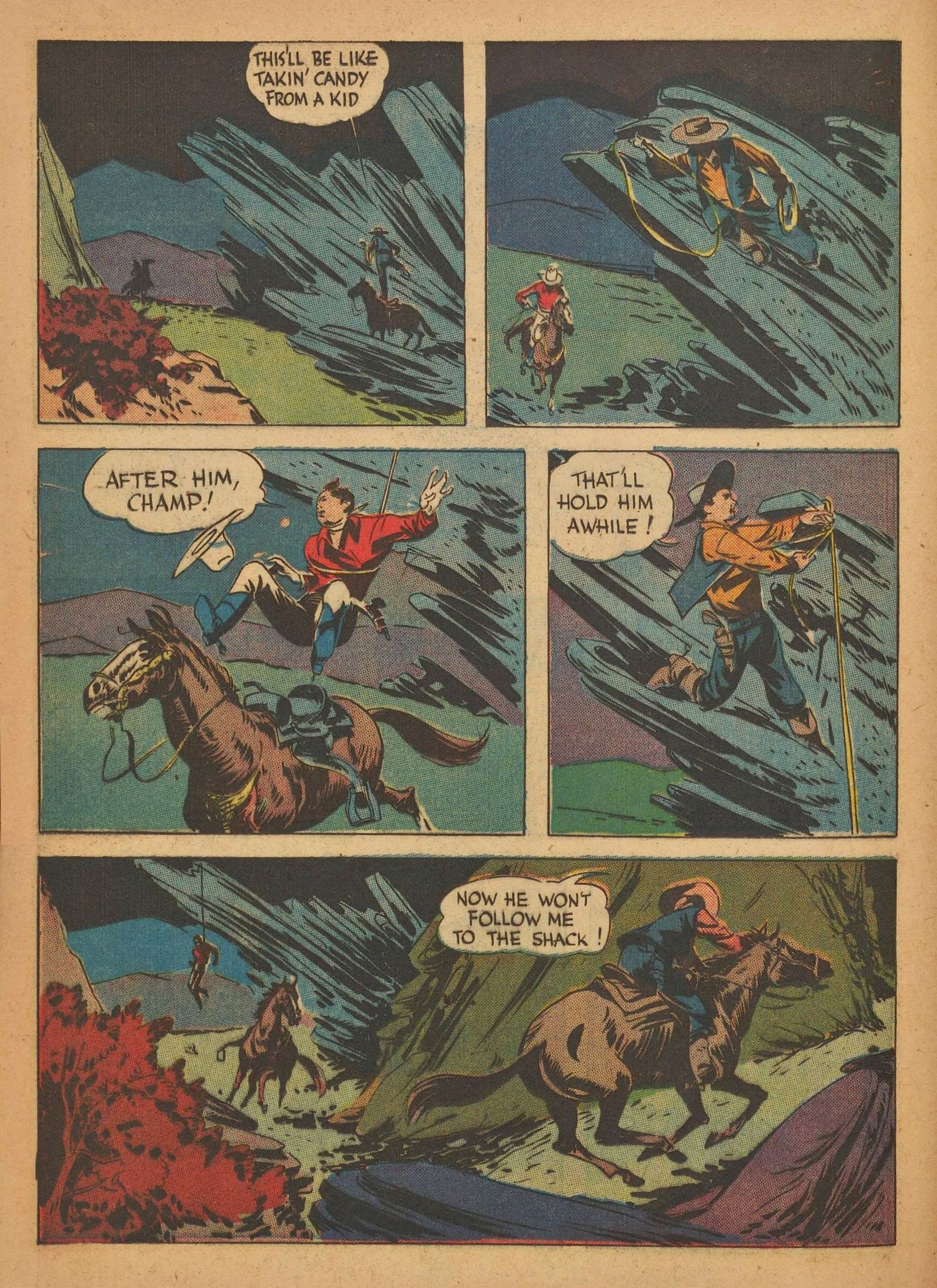 Read online Gene Autry Comics comic -  Issue #7 - 20