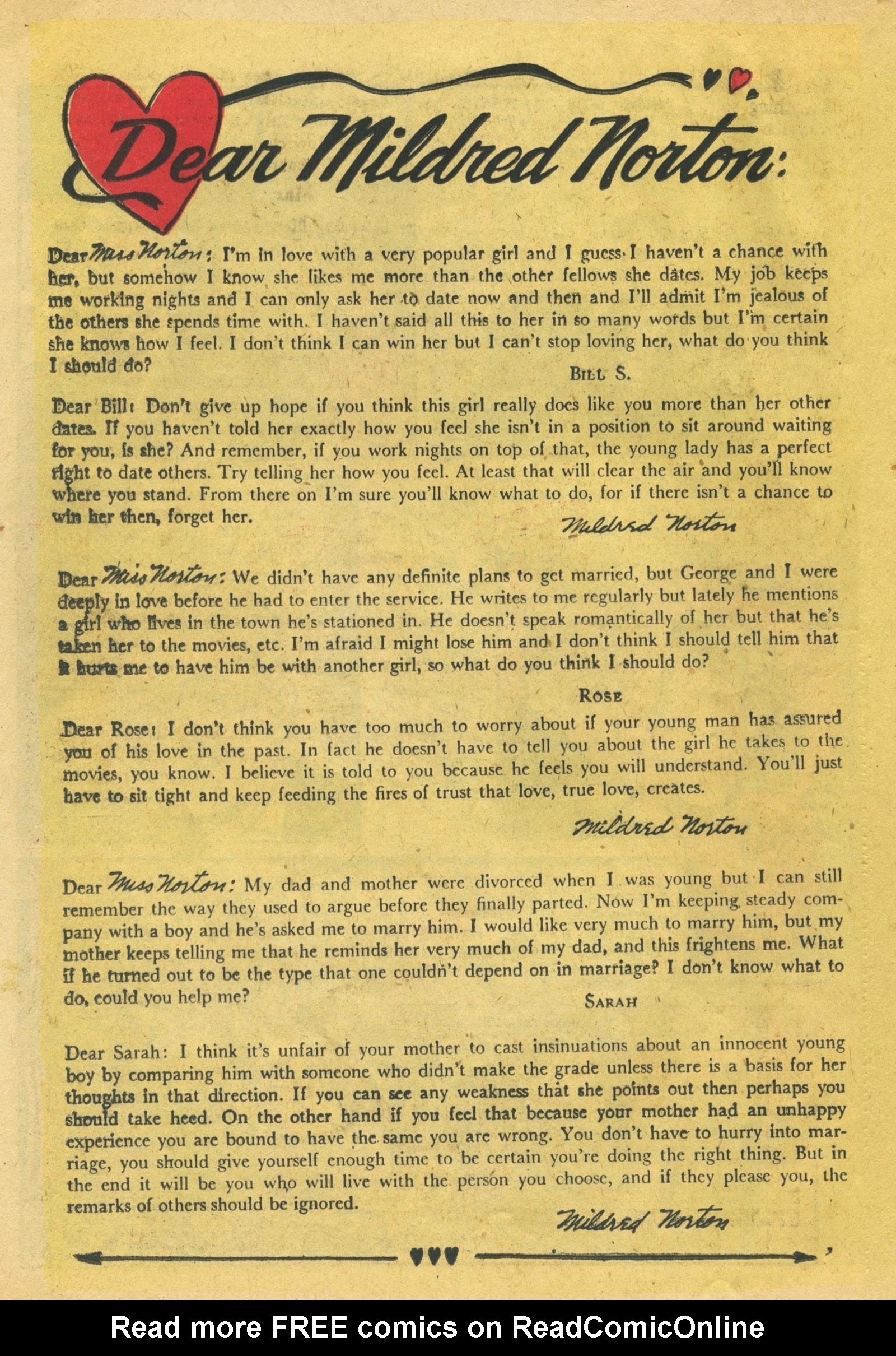 Read online Lonely Heart comic -  Issue #12 - 26