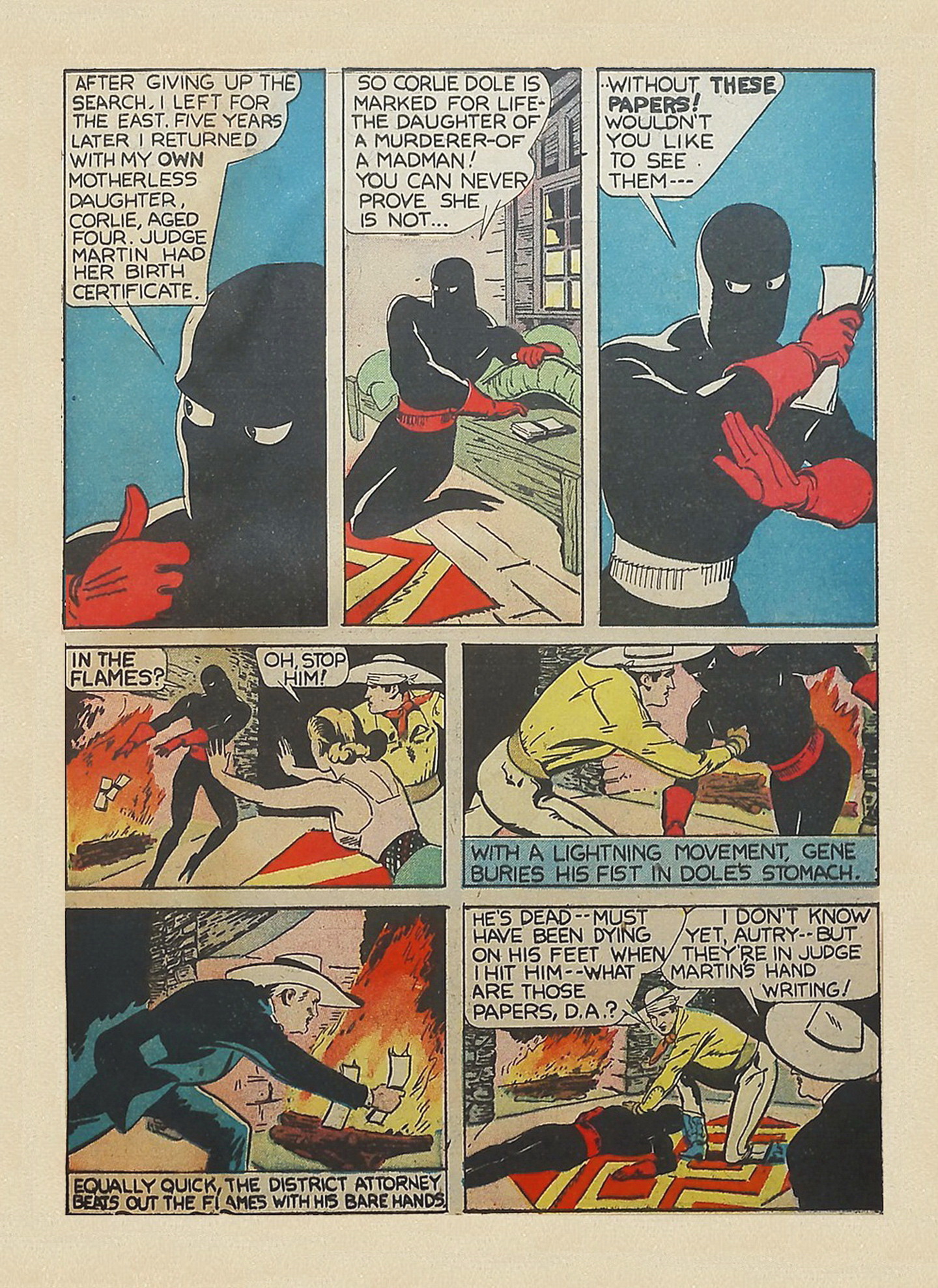 Read online Gene Autry Comics comic -  Issue #1 - 65