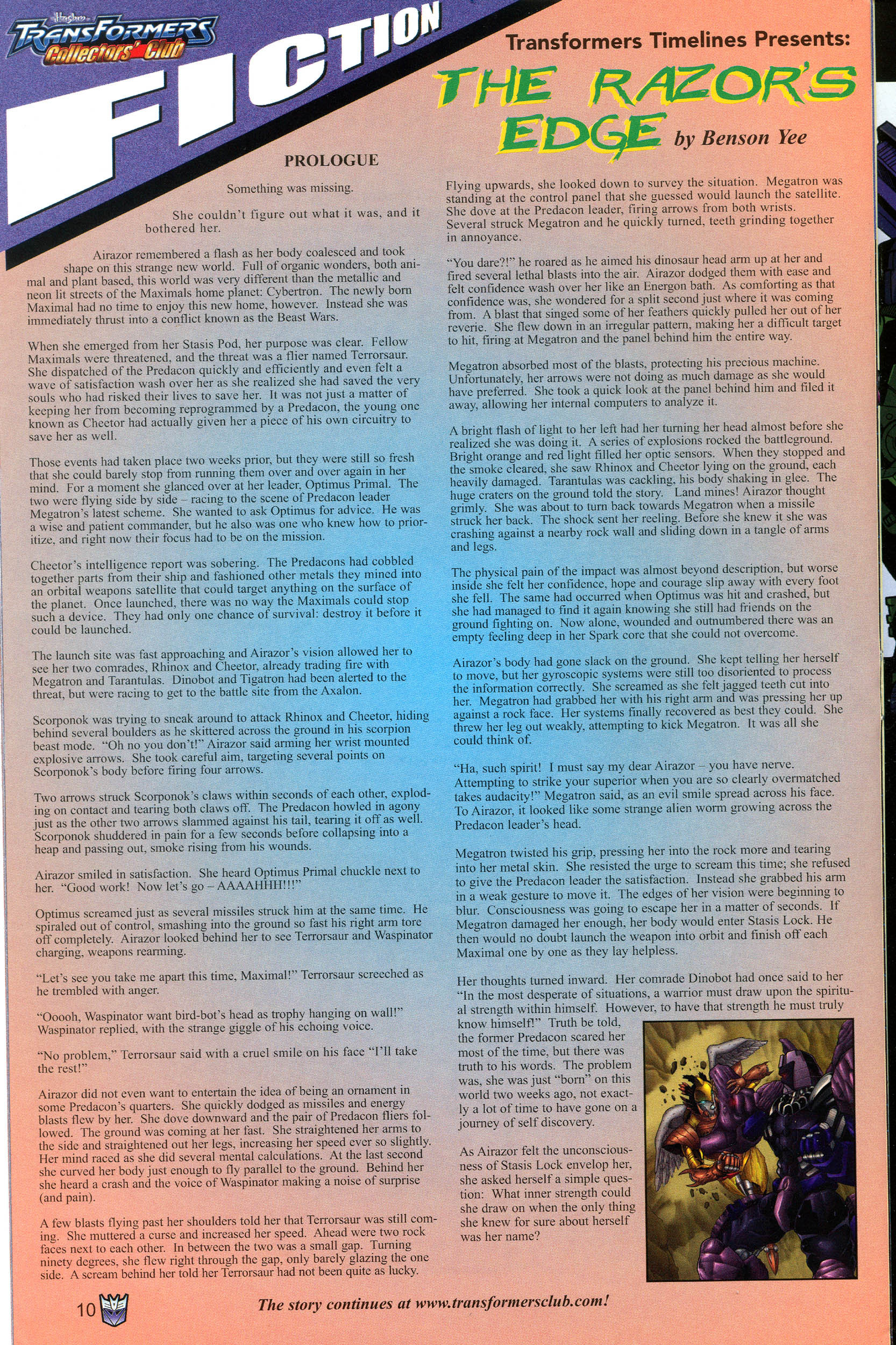 Read online Transformers: Collectors' Club comic -  Issue #14 - 10