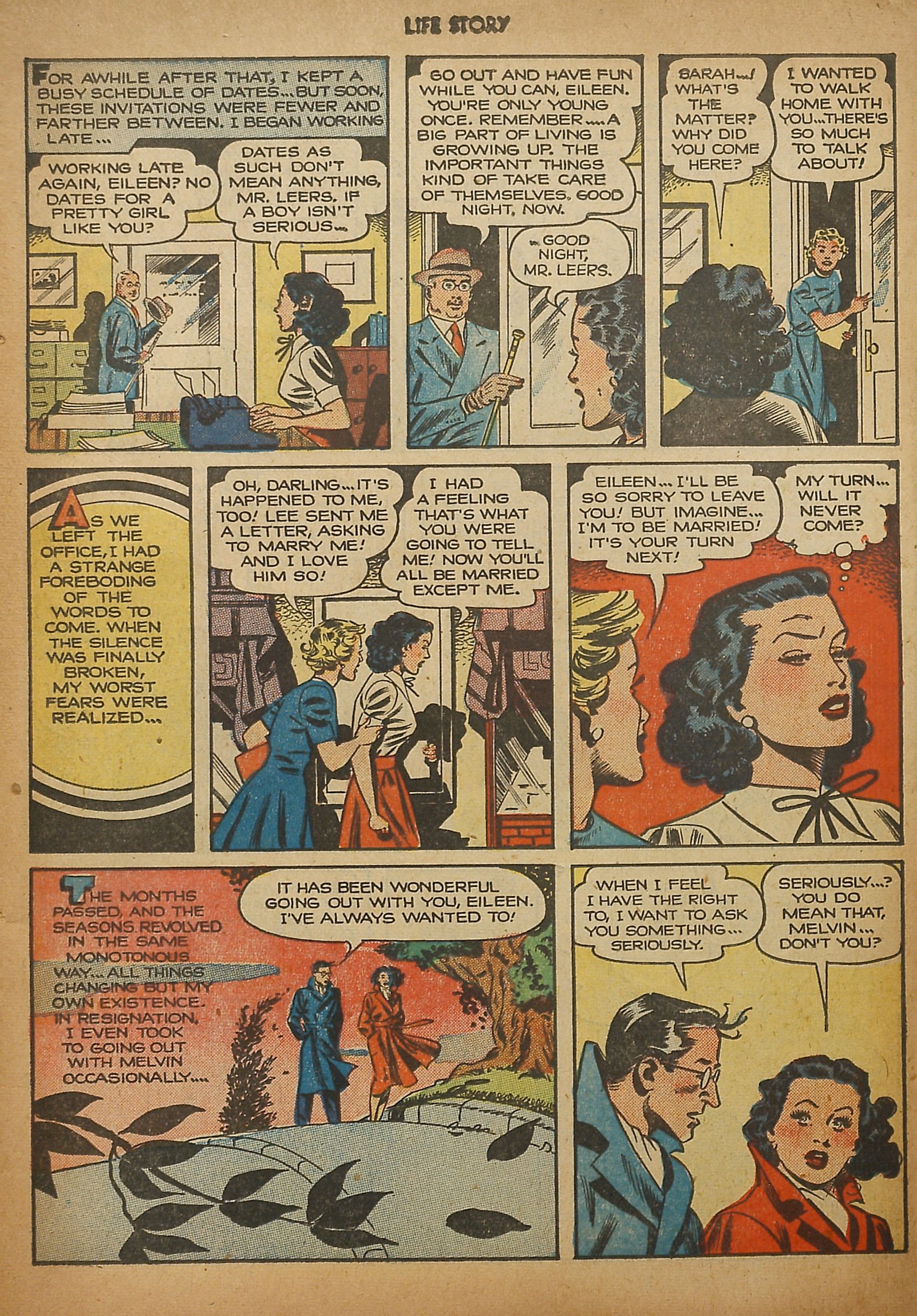 Read online Life Story comic -  Issue #12 - 6