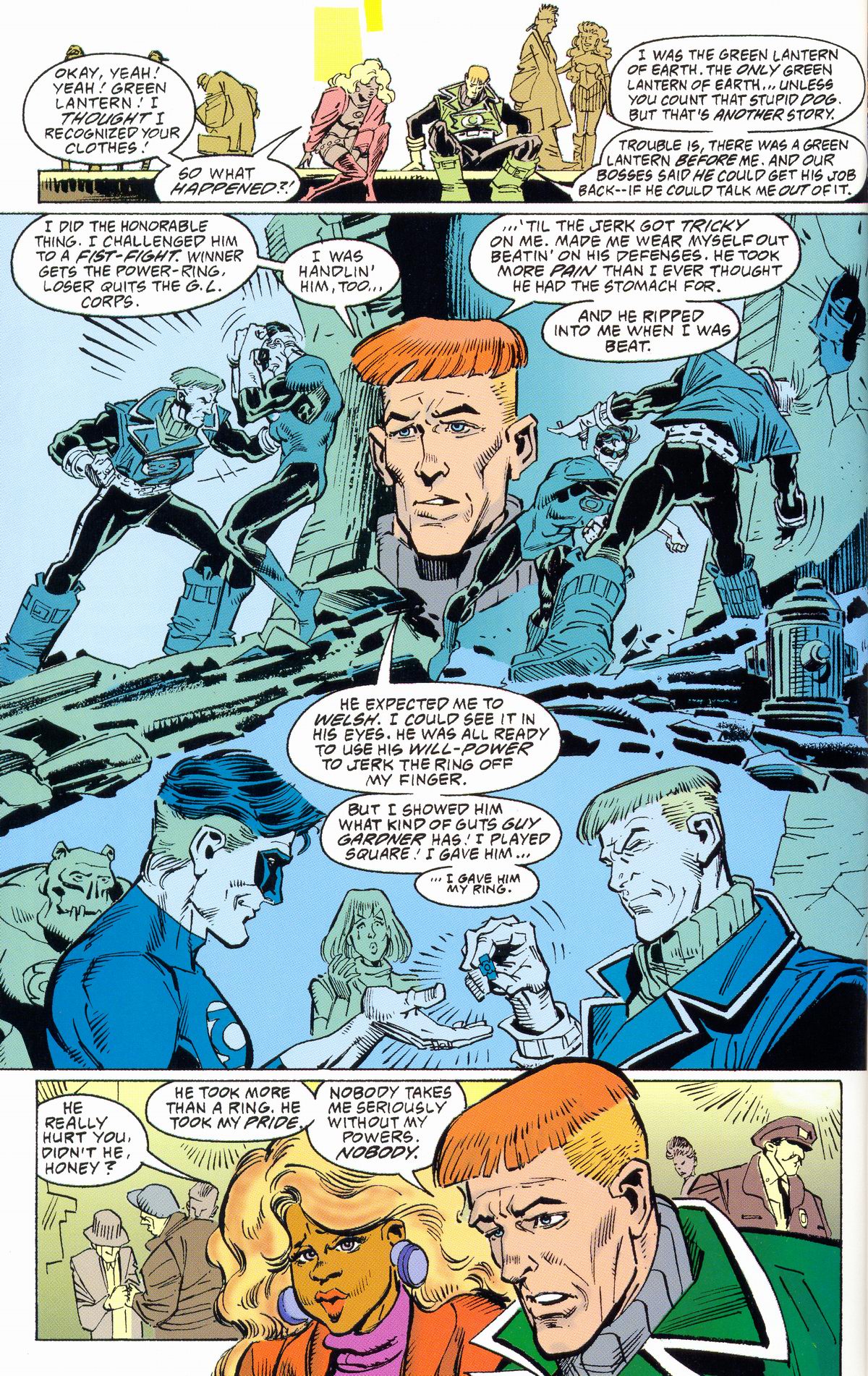 Read online Guy Gardner: Reborn comic -  Issue #1 - 16