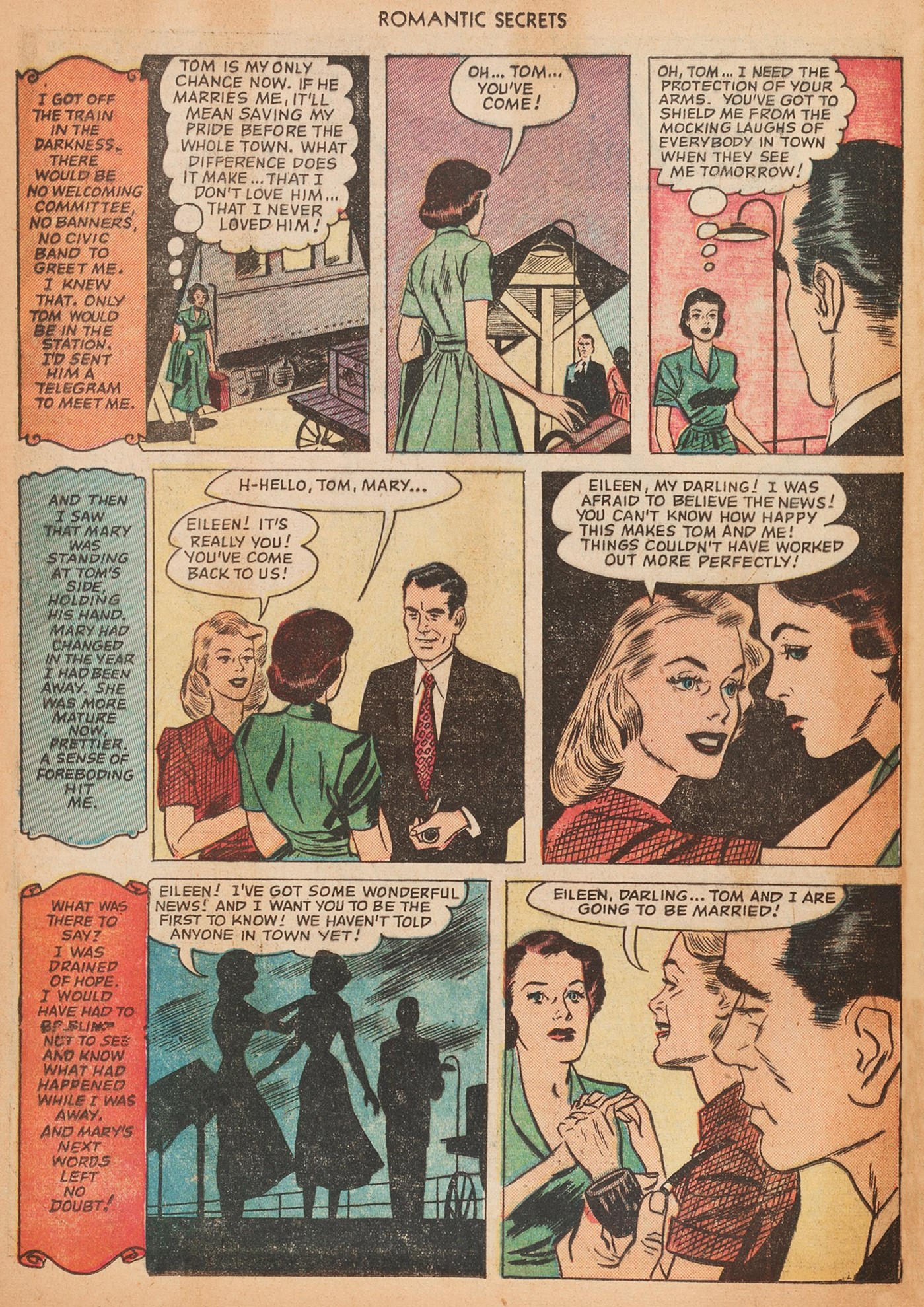 Read online Romantic Secrets comic -  Issue #28 - 28