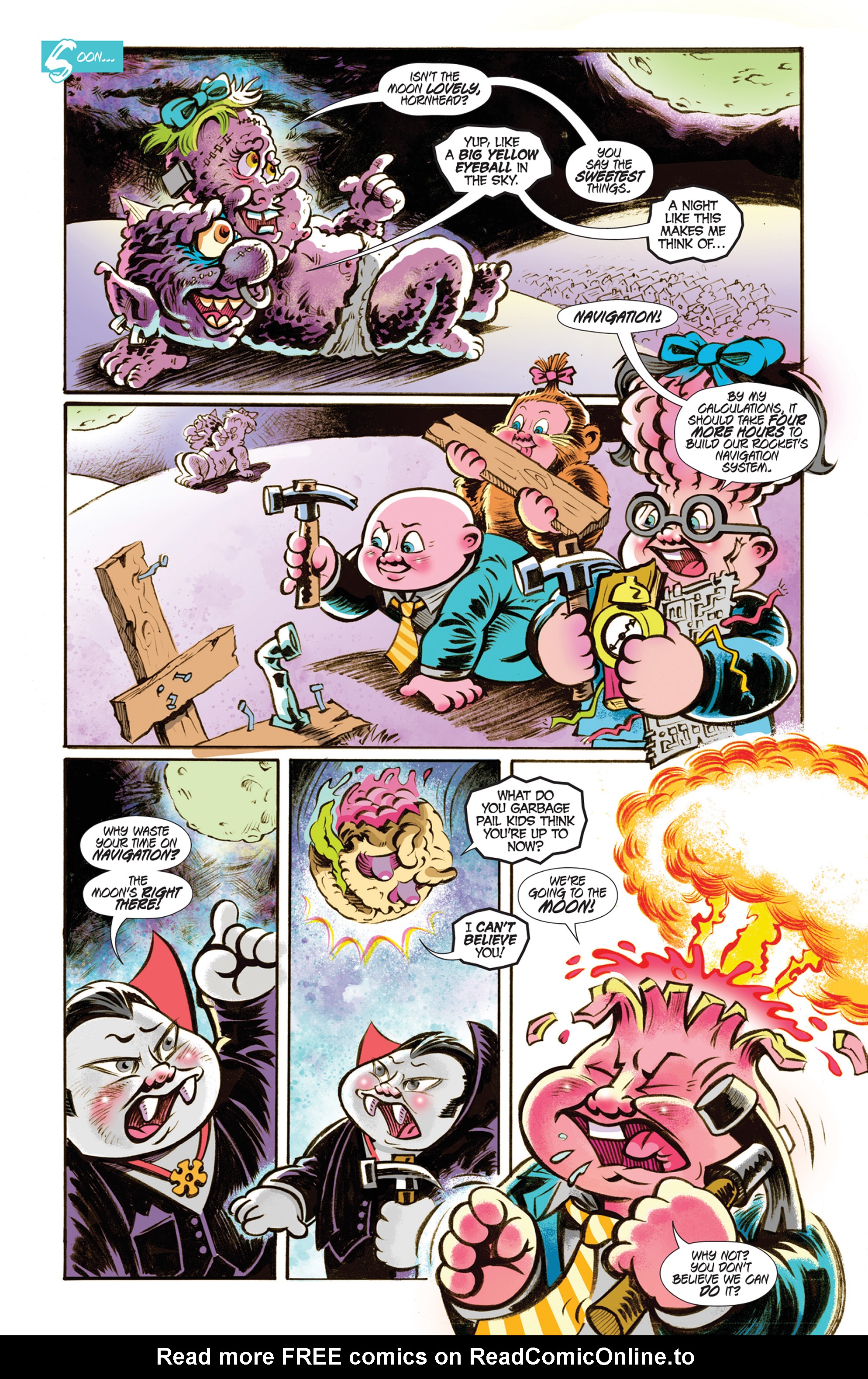 Read online Madballs vs Garbage Pail Kids – Time Again, Slime Again comic -  Issue #4 - 7