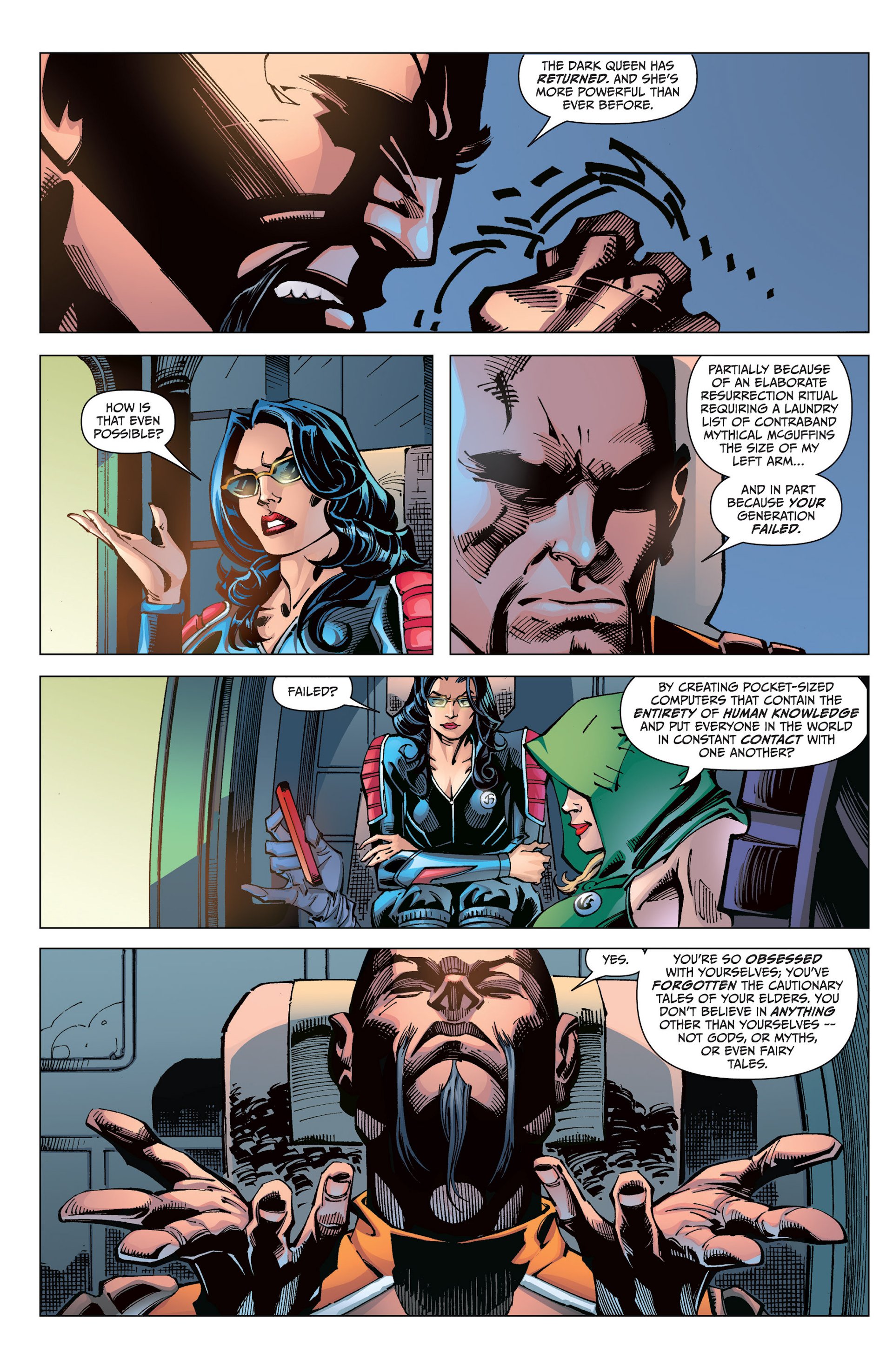 Read online Grimm Fairy Tales presents Dark Queen comic -  Issue # Full - 25
