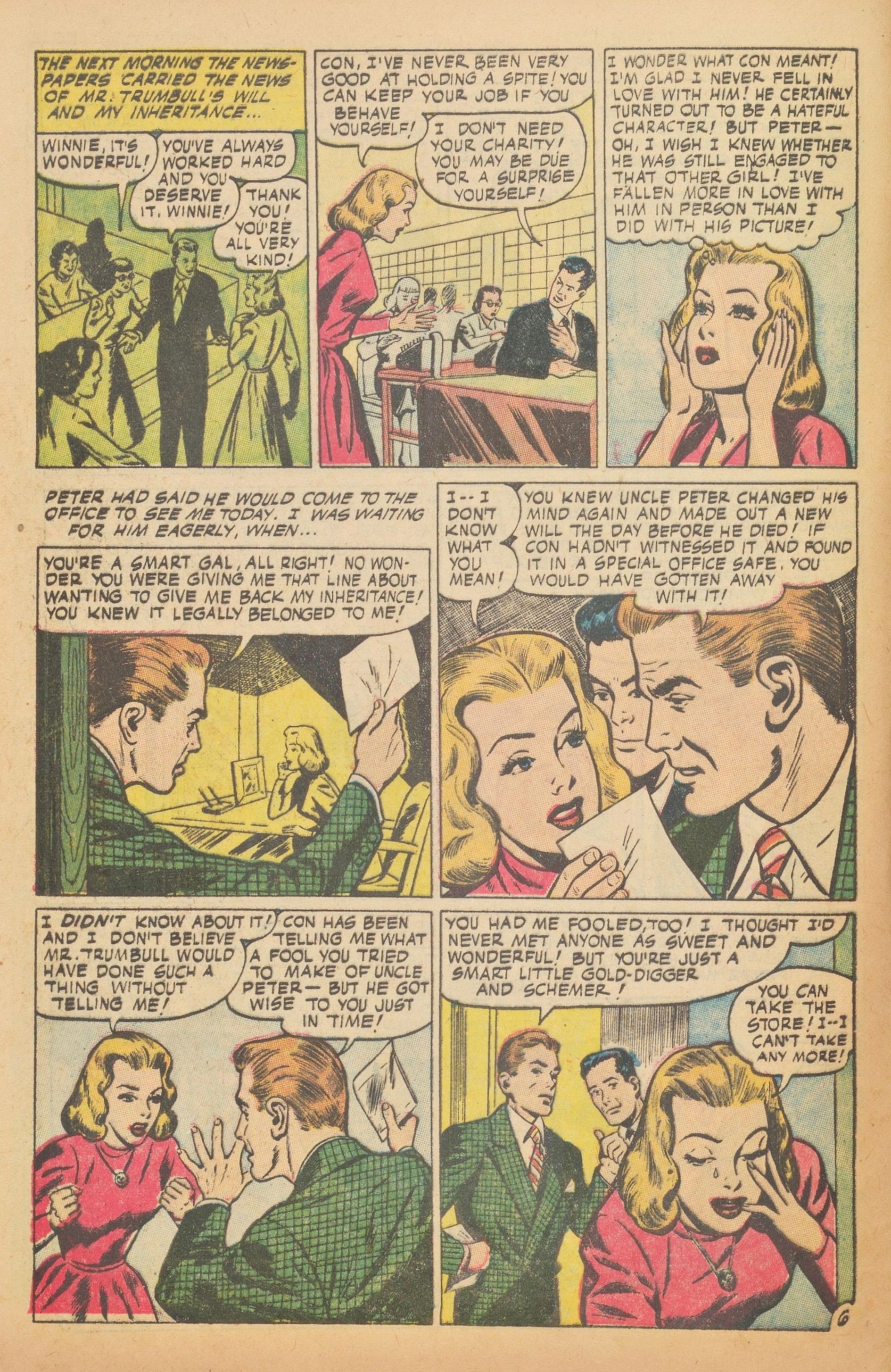 Read online Glamorous Romances comic -  Issue #86 - 8