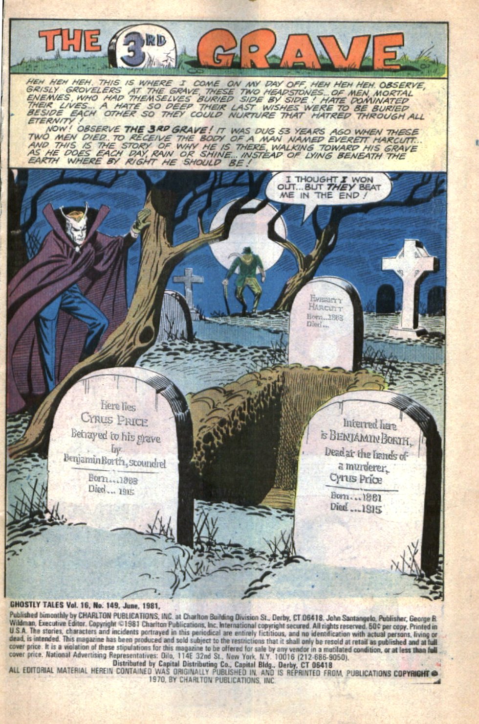 Read online Ghostly Tales comic -  Issue #149 - 3