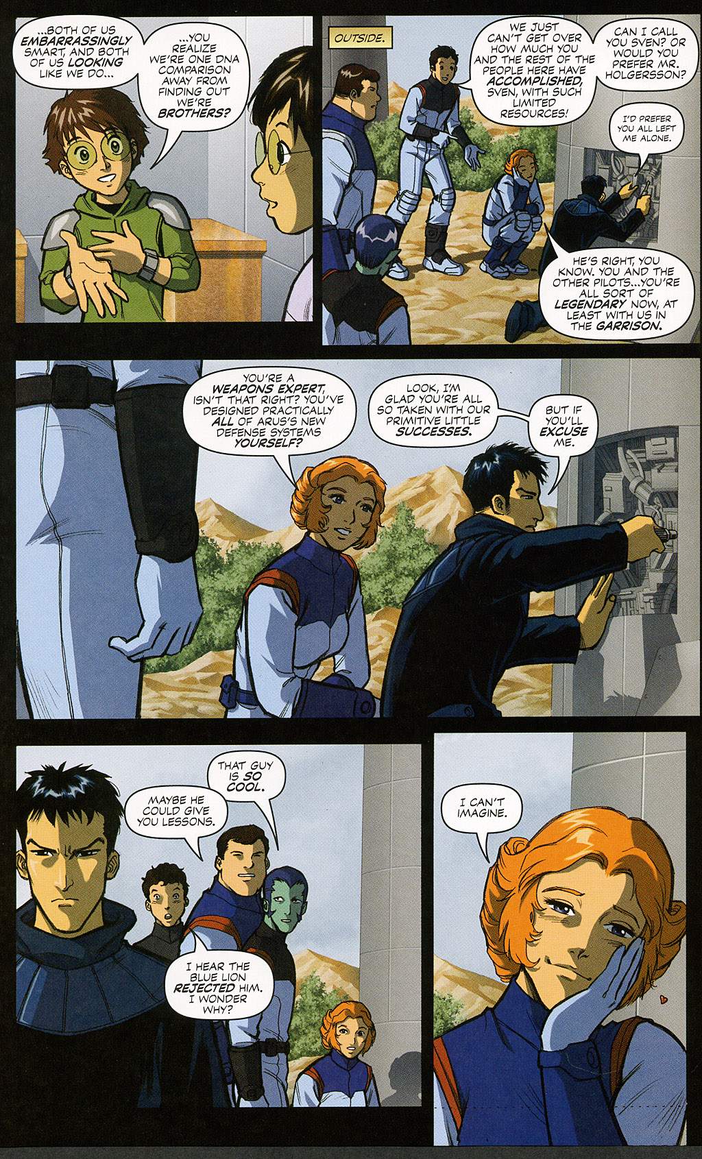 Read online Voltron: Defender of the Universe comic -  Issue #6 - 7