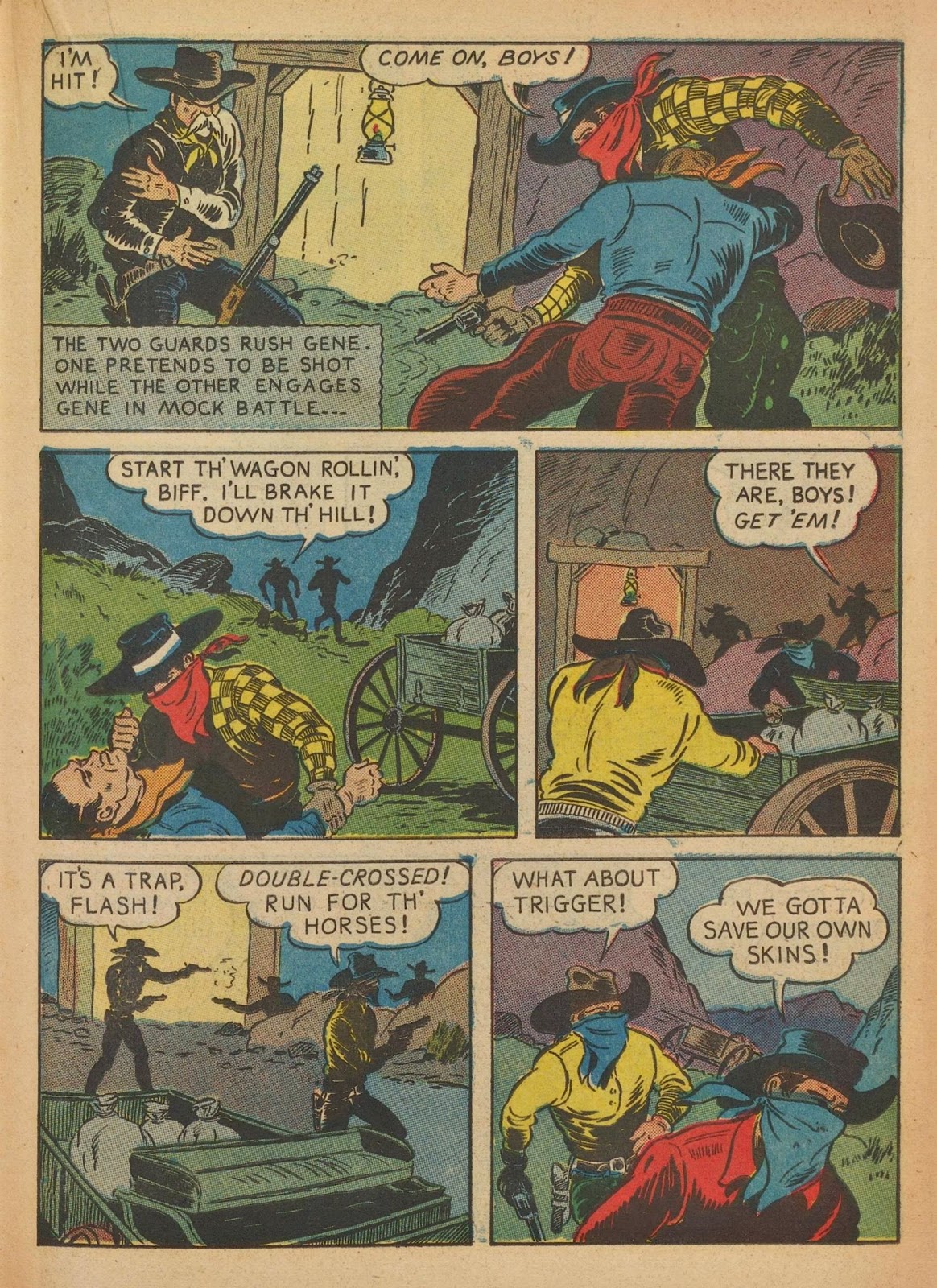 Gene Autry Comics issue 8 - Page 35