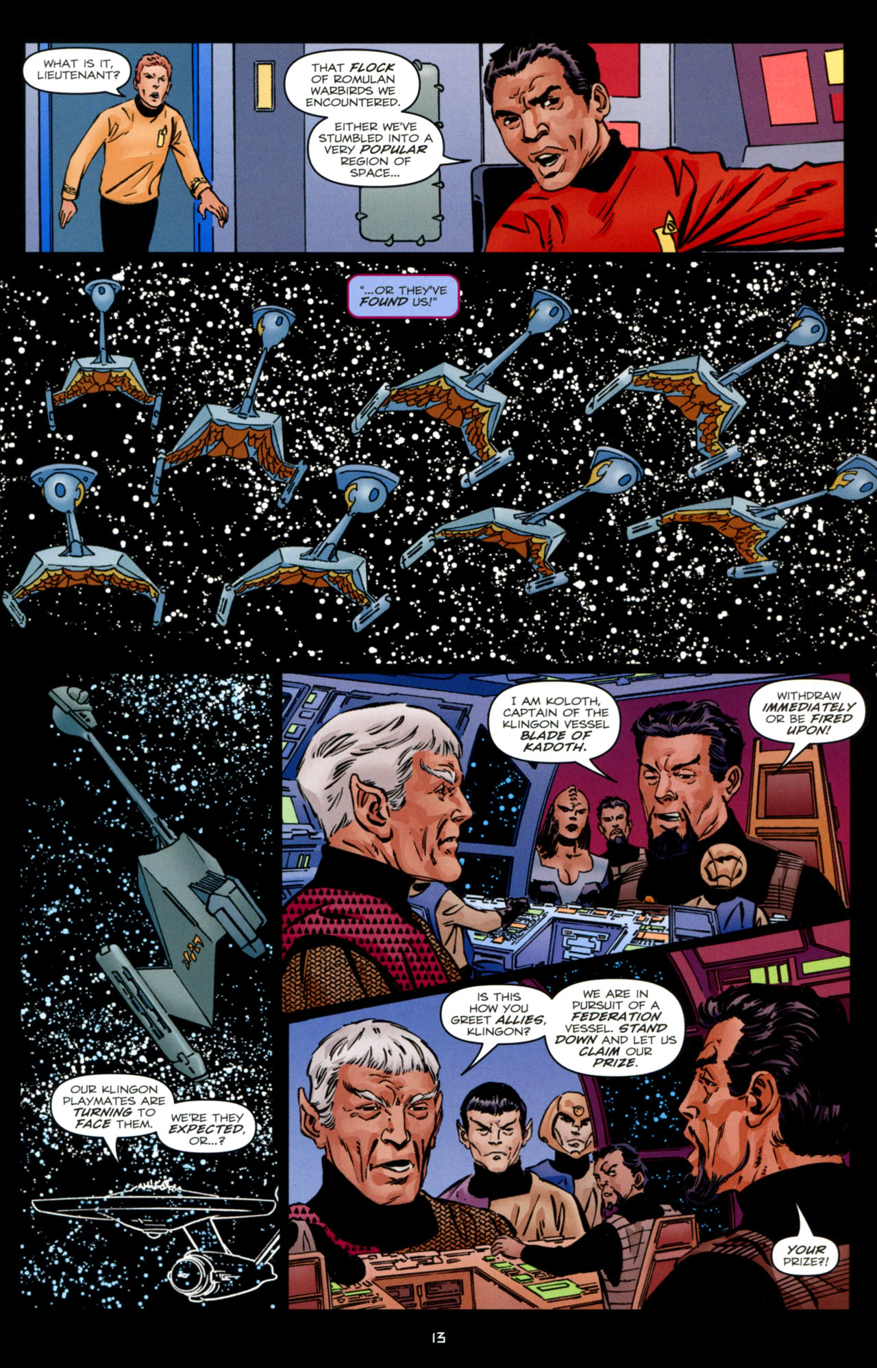 Read online Star Trek: Romulans Schism comic -  Issue #3 - 13