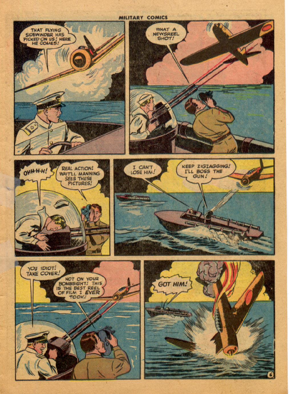 Read online Military Comics comic -  Issue #30 - 46