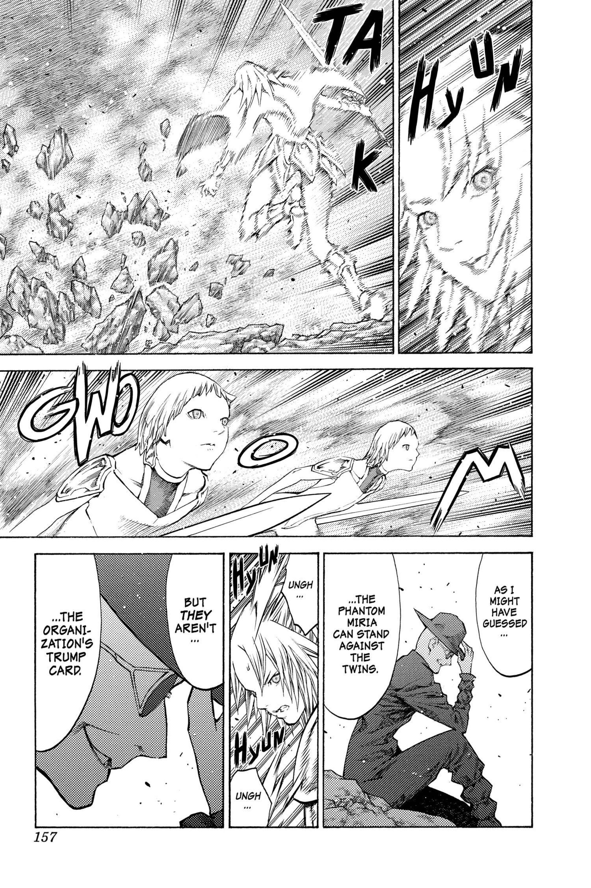 Read online Claymore comic -  Issue #19 - 141