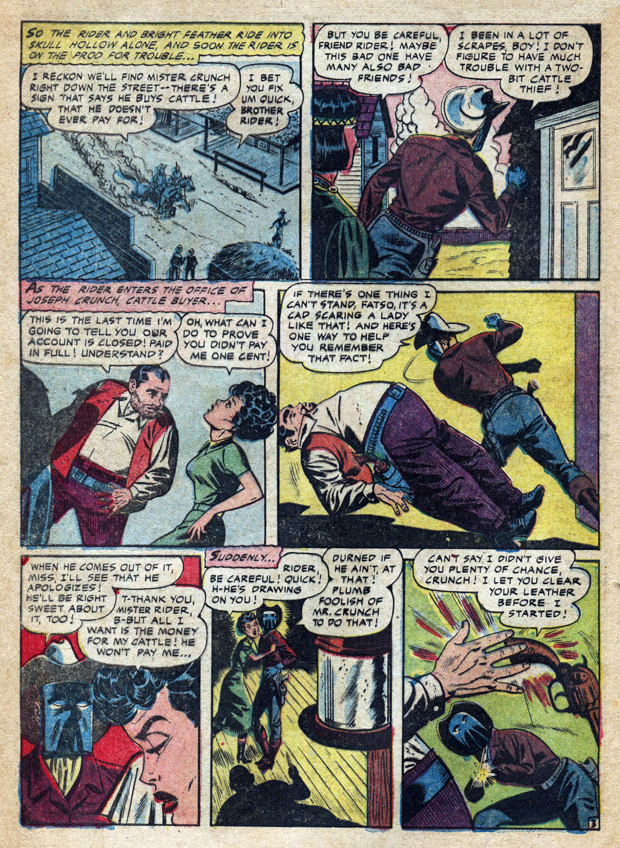 Read online The Rider comic -  Issue #4 - 6
