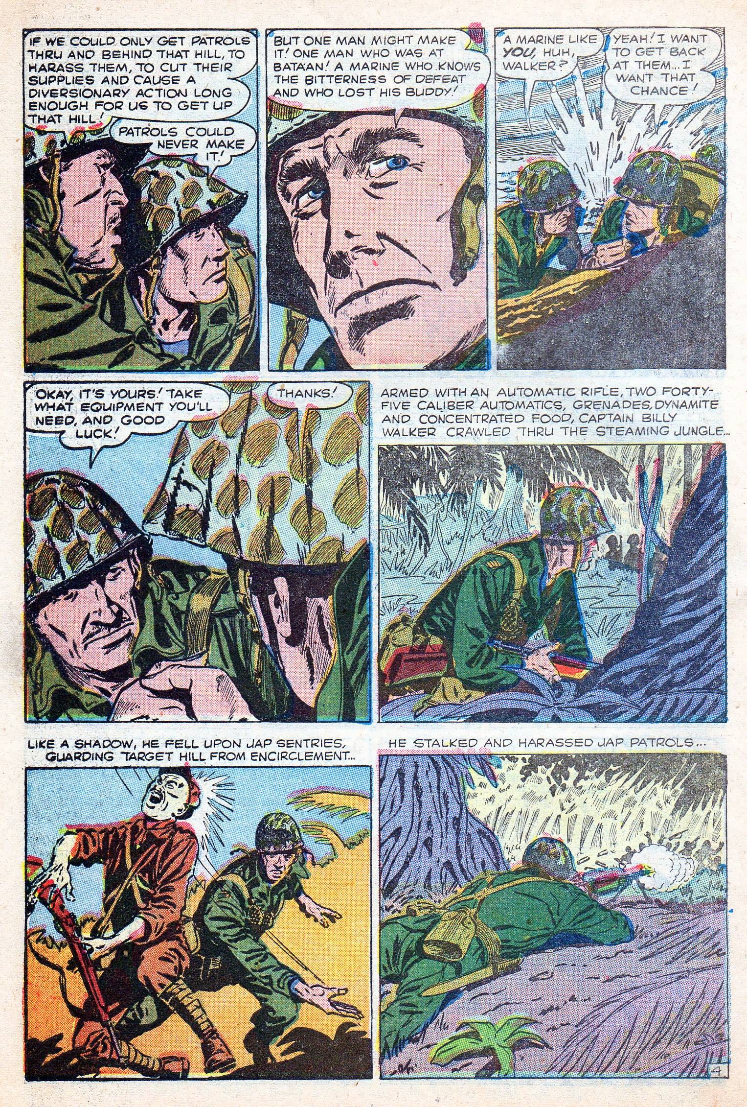 Read online Marines in Action comic -  Issue #4 - 30