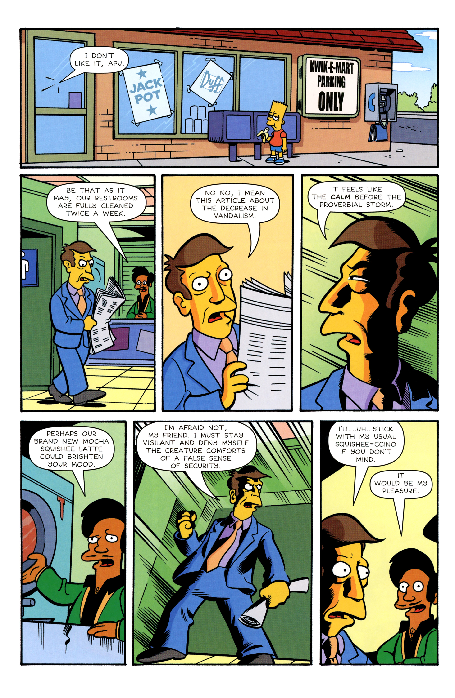 Read online Bongo Comics Free-For-All! comic -  Issue #2013 - 24