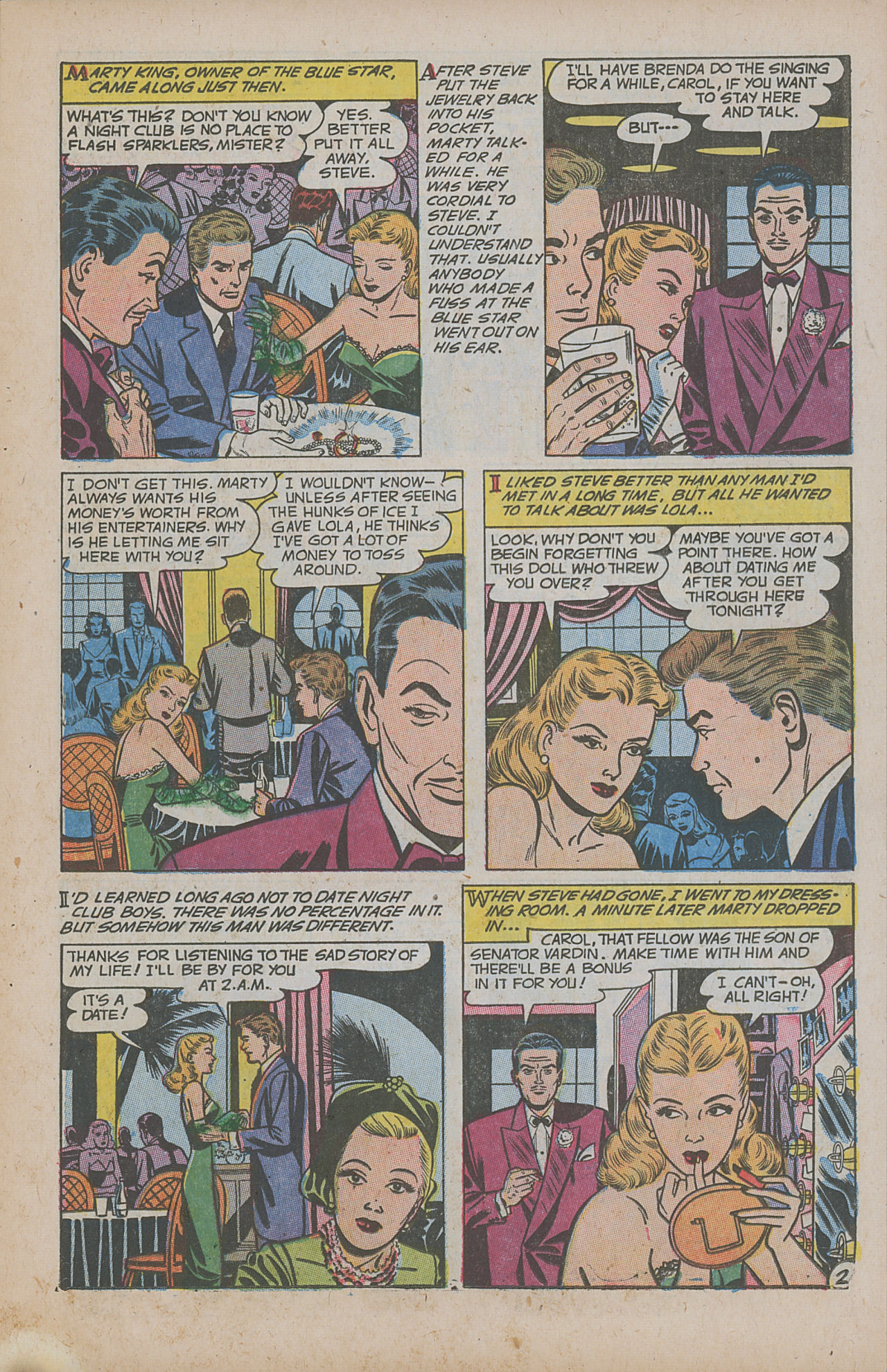 Read online Glamorous Romances comic -  Issue #75 - 11