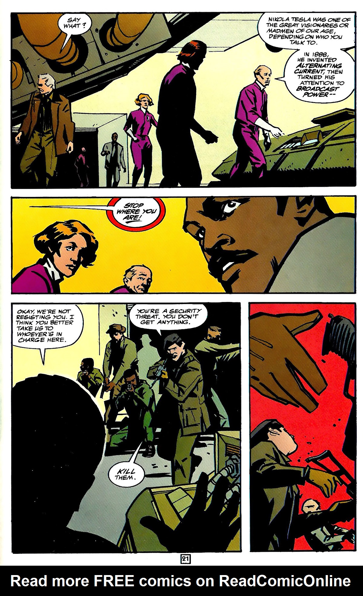 Read online Challengers of the Unknown (1997) comic -  Issue #8 - 22