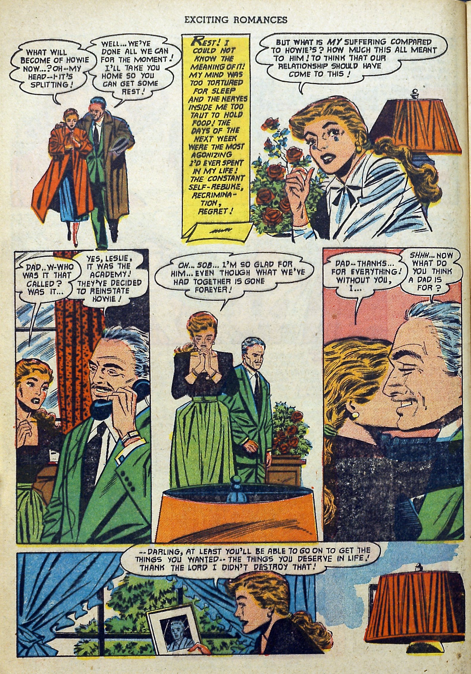 Read online Exciting Romances comic -  Issue #8 - 12