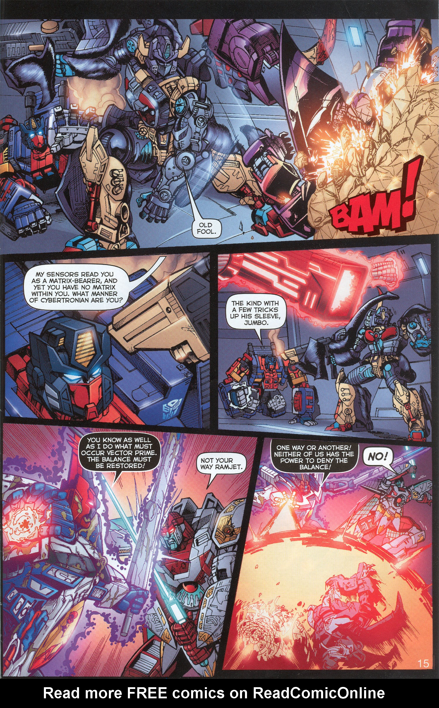 Read online Transformers: Collectors' Club comic -  Issue #2 - 15